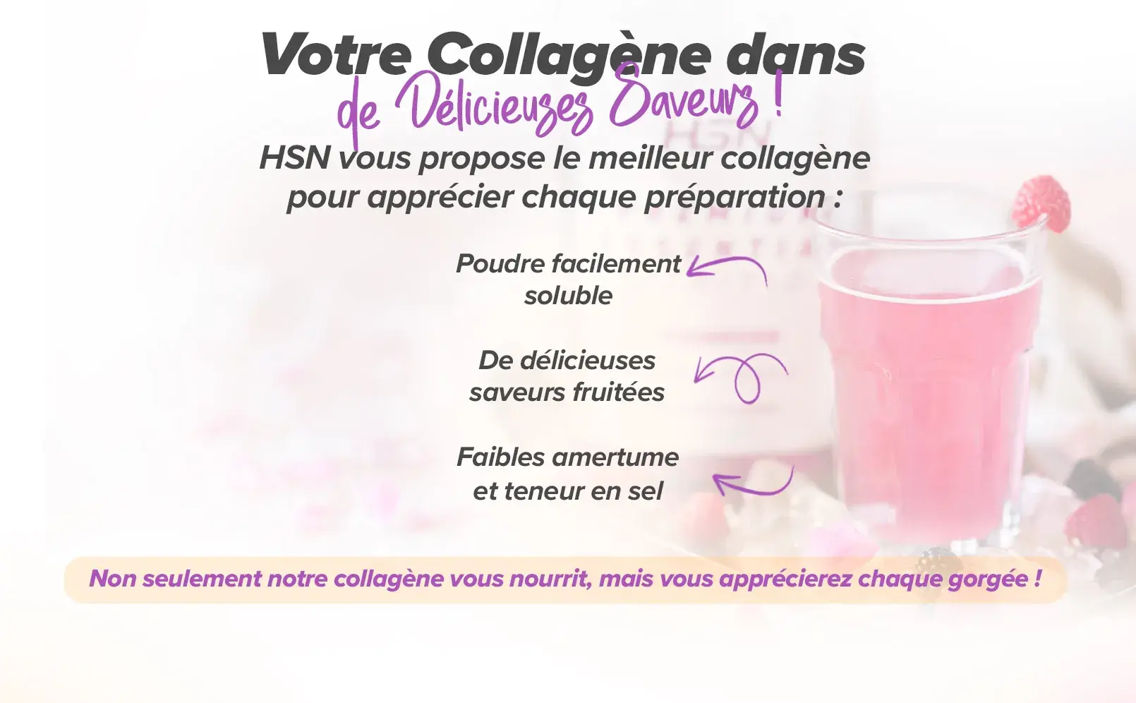 Fplus 2 Collagène Magnésium en Poudre