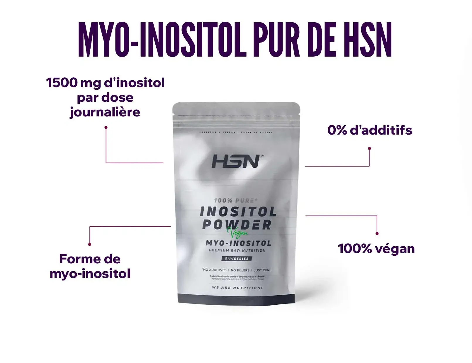 fplus 2 inositol en poudre