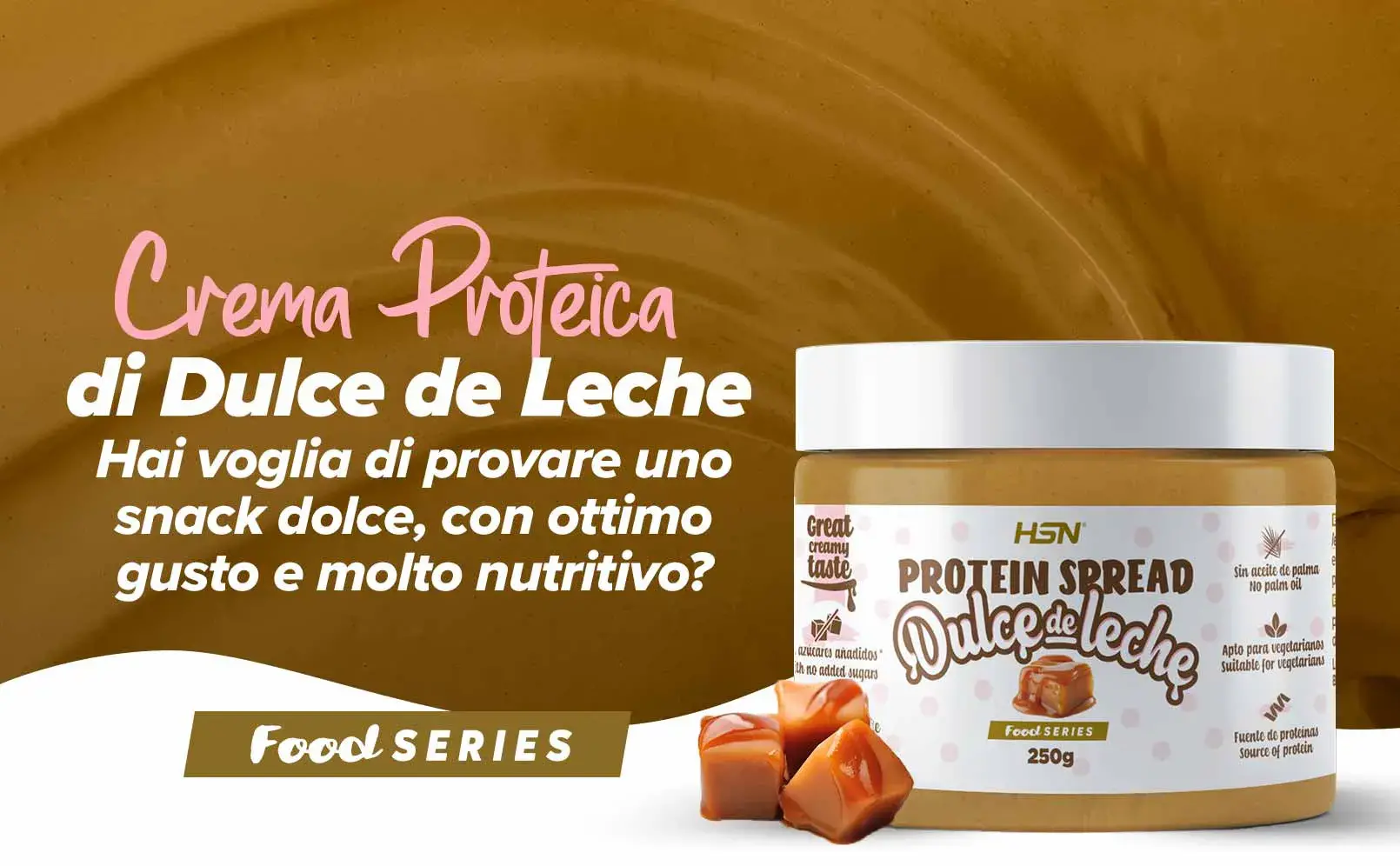 Fplus 1 Crema Proteica de Dulce de Leche