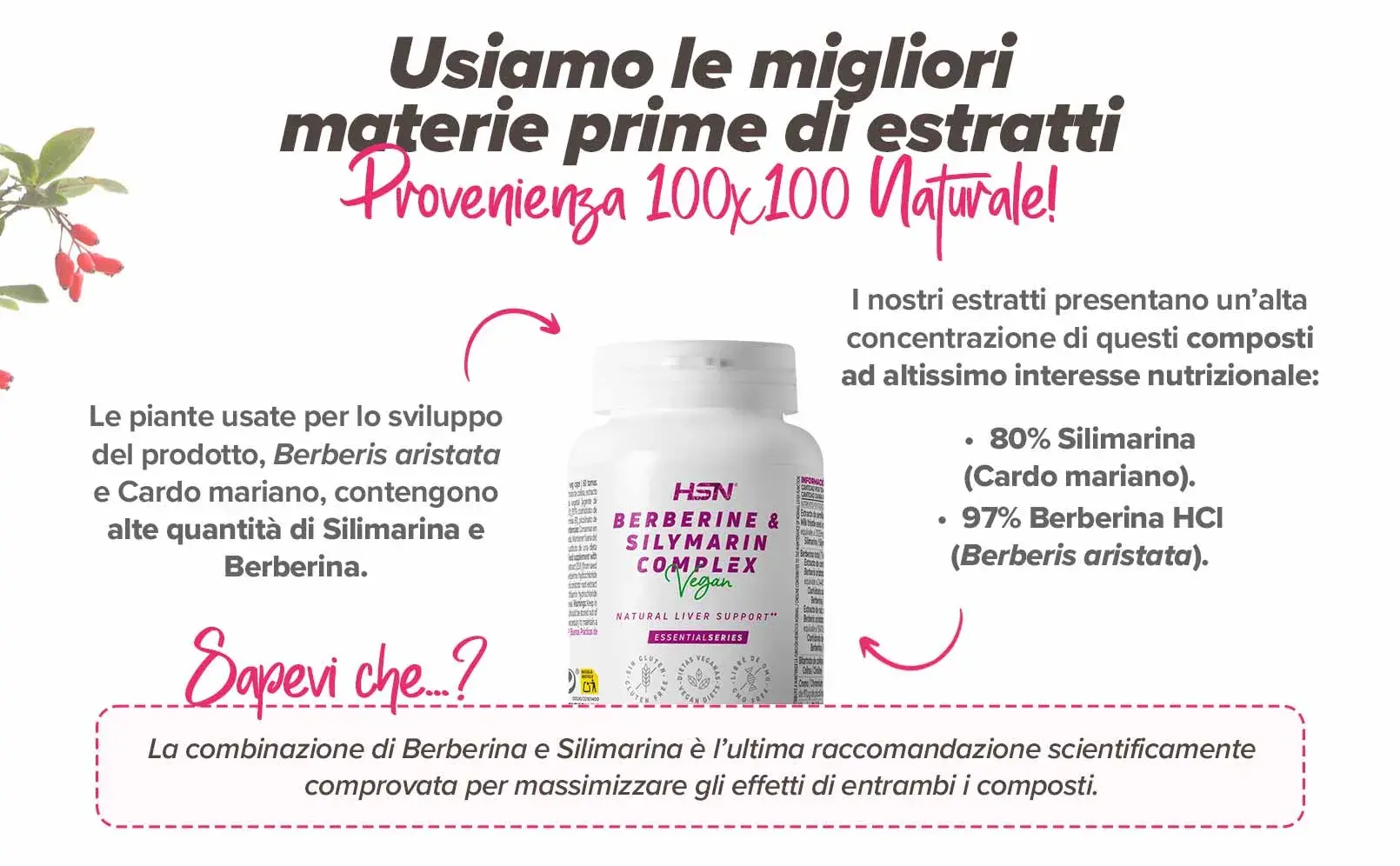 Fplus 4 Berberina & Silimarina