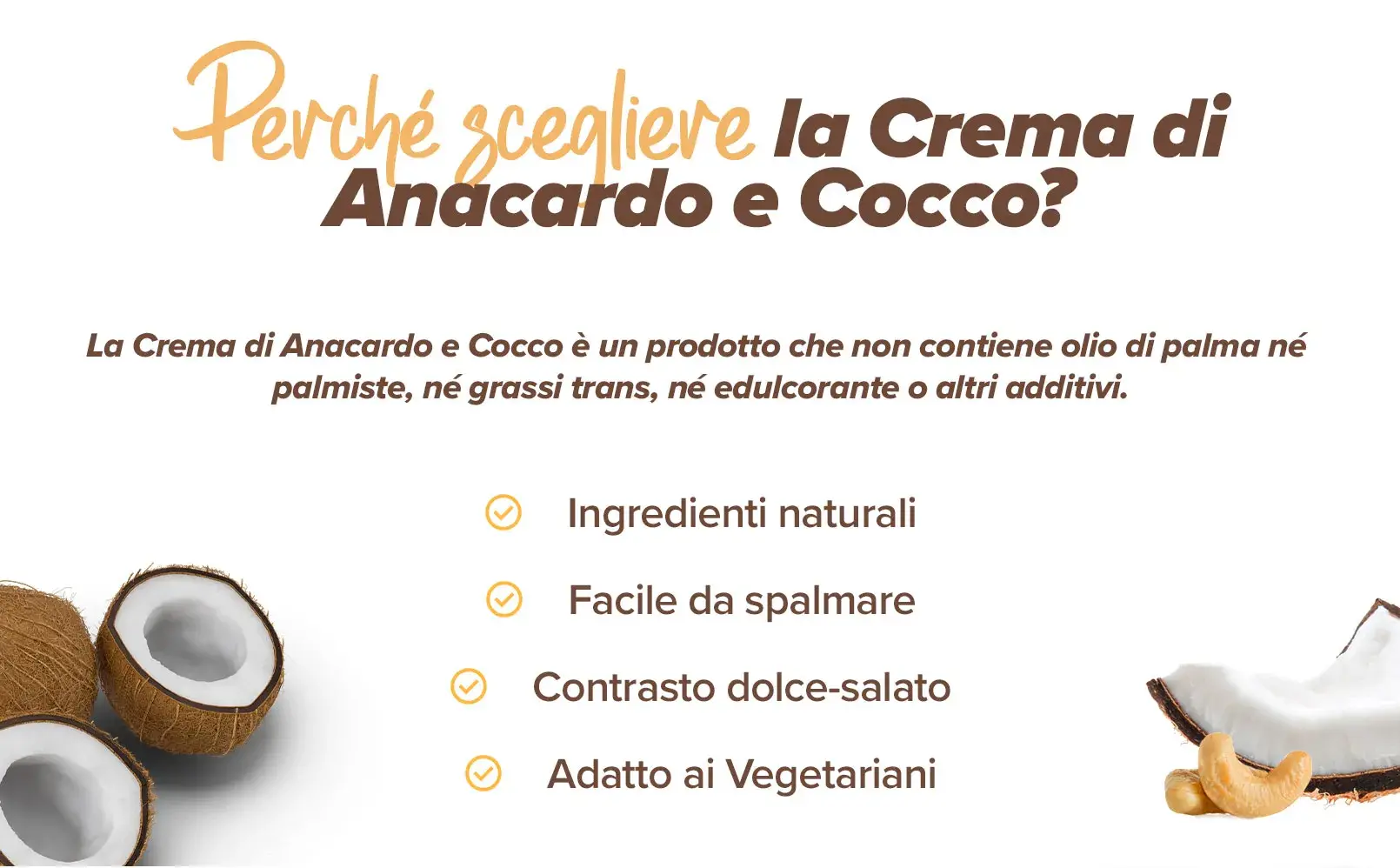 Fplus 3 Crema di Anacardo e Cocco