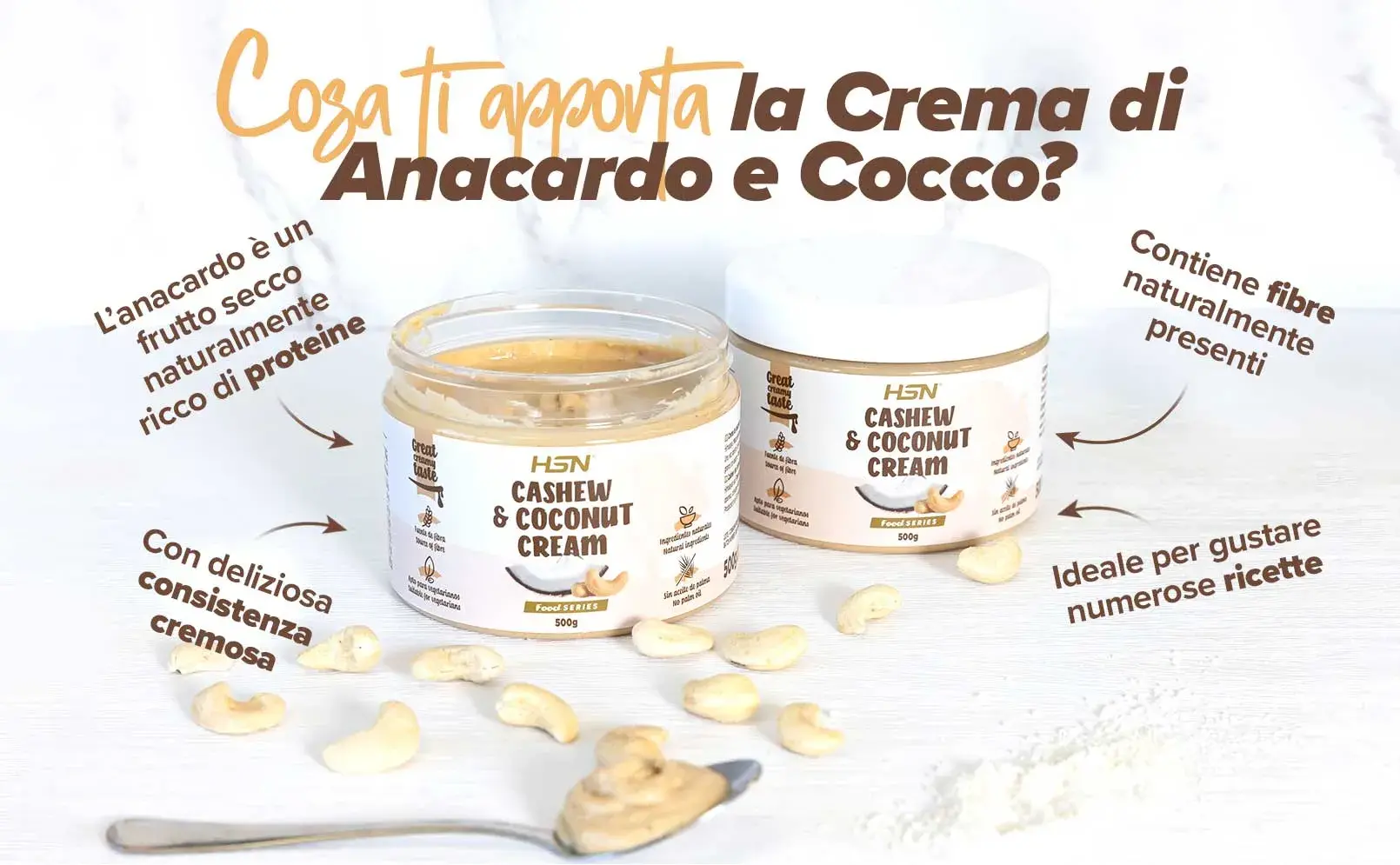 Fplus 1 Crema di Anacardo e Coco