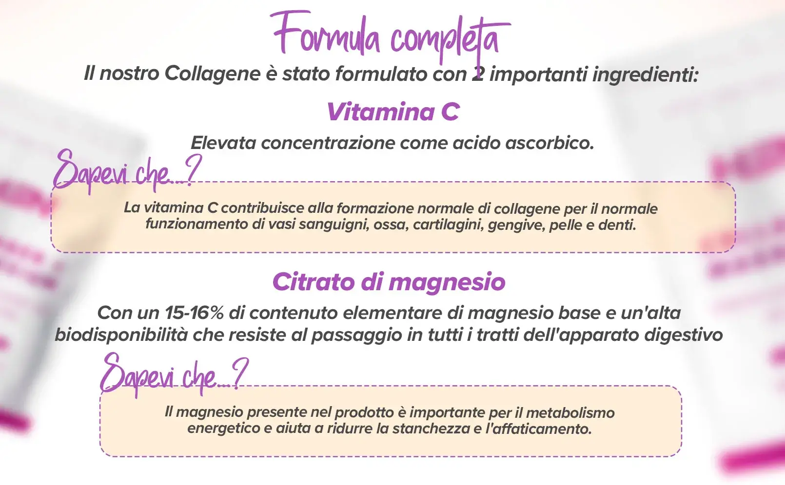Fplus 4 Collagene Magnesio in Polvere
