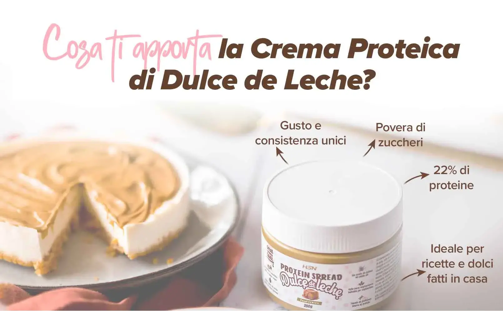 Fplus 4 Crema Proteica de Dulce de Leche
