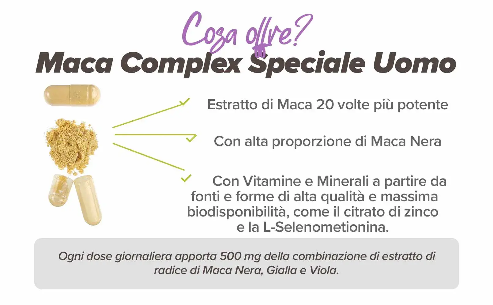 Fplus 4 Maca Complex Uomo