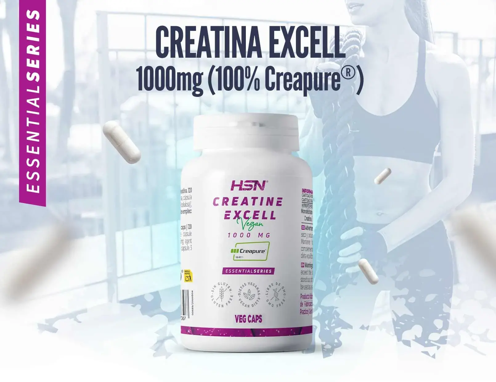 Fplus 1 Creatina Excell 1000mg