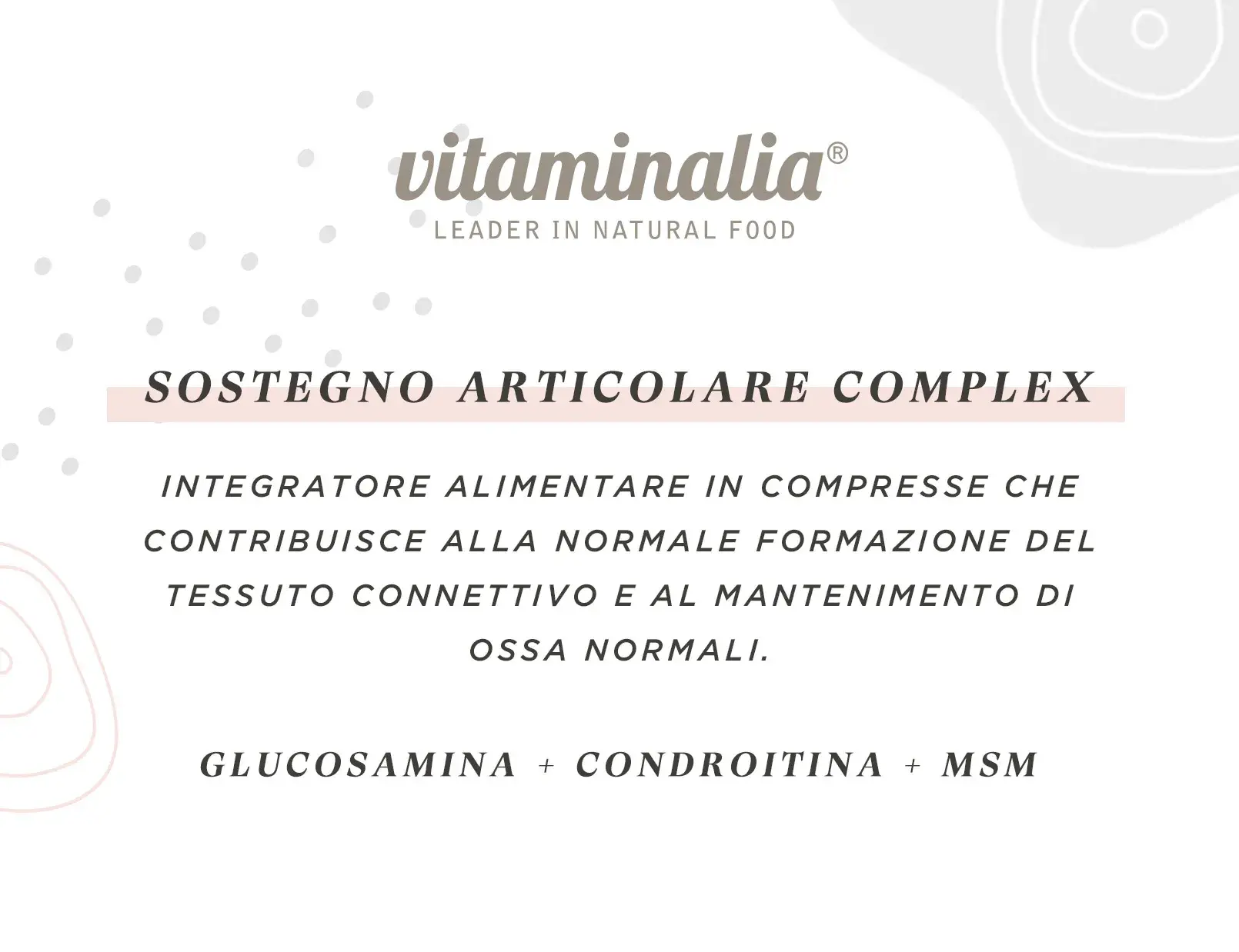 Fplus 1 Vitaminalia Sostegno Articolare Complex