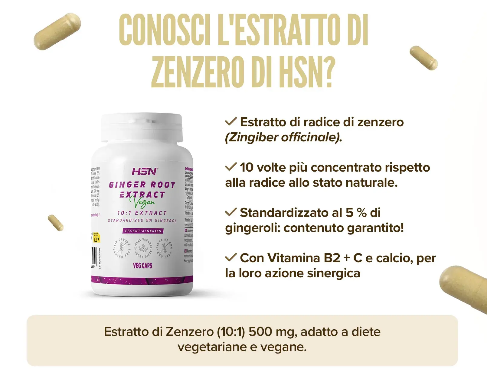 Fplus 1 Estratto di zenzero