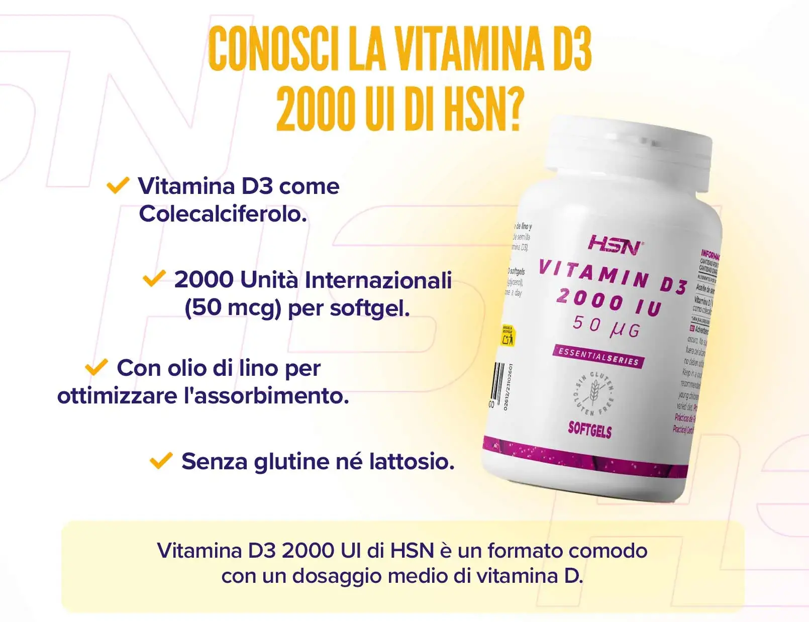 Fplus 1 Vitamina D3 2000UI