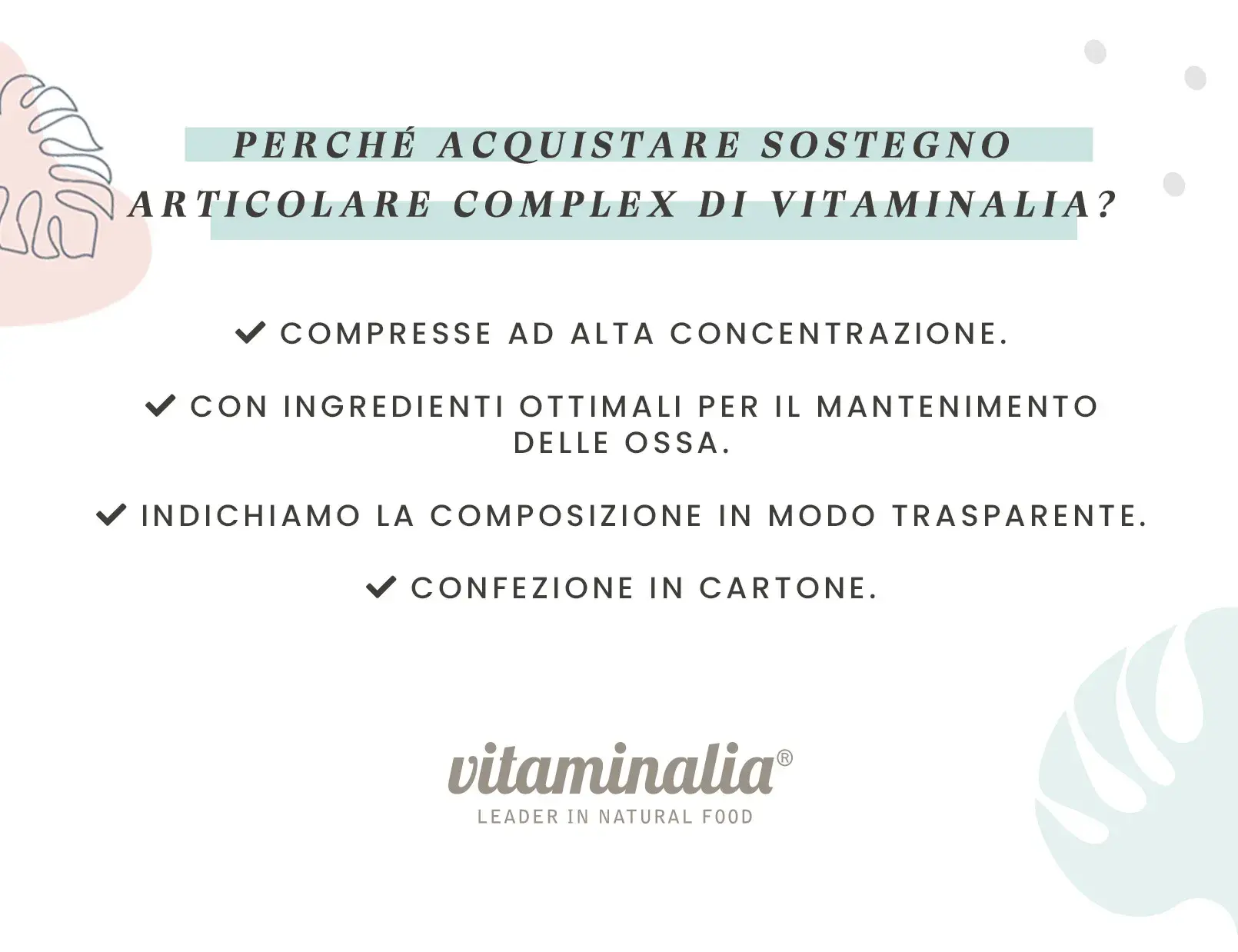 Fplus 3 Vitaminalia Sostegno Articolare Complex