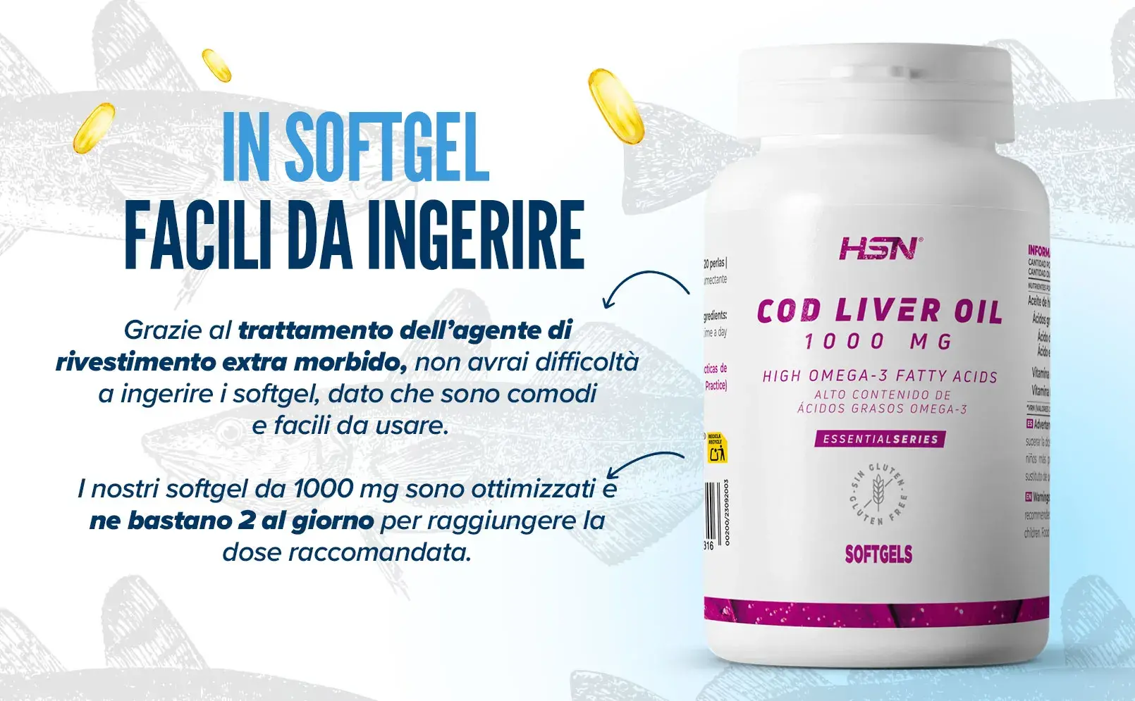 Fplus 5 Olio di Fegato di Merluzzo