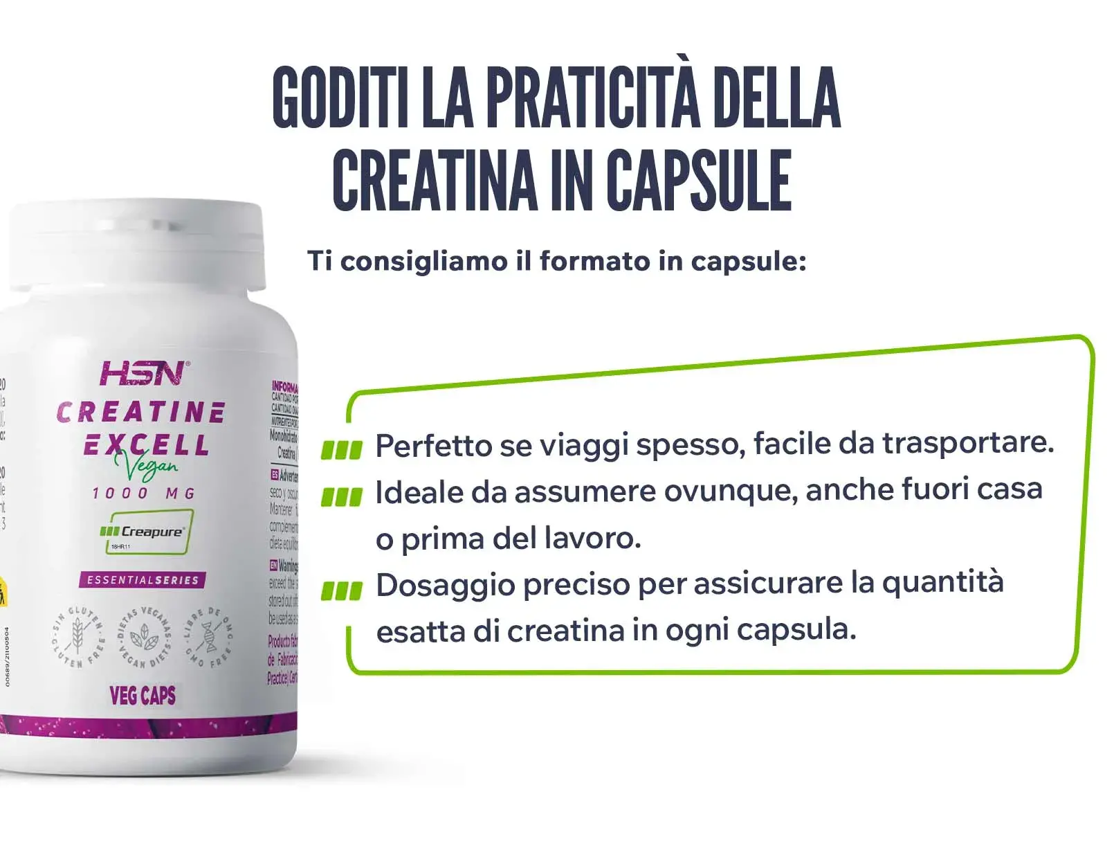 Fplus 5 Creatina Excell 1000mg