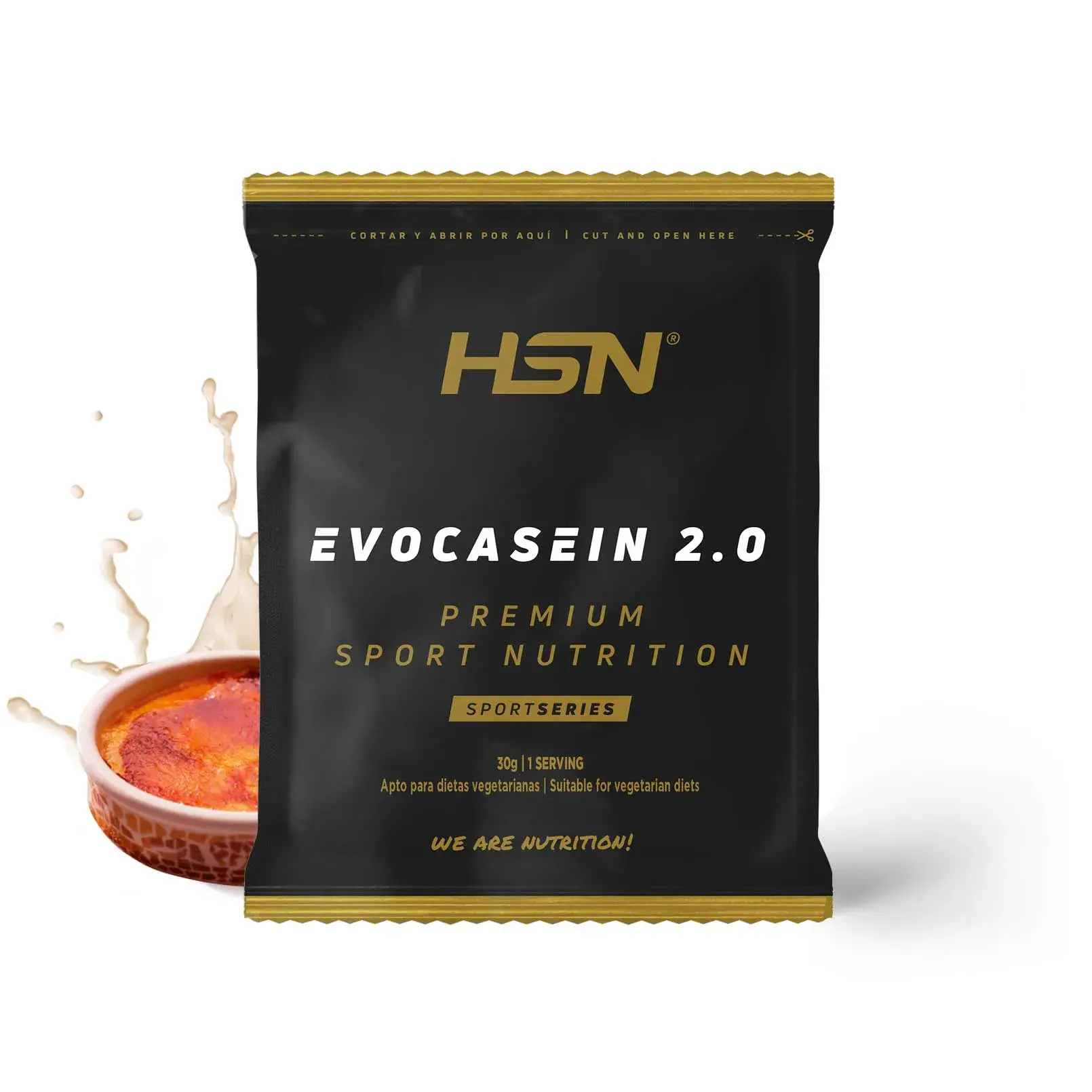 MONODOSIS EVOCASEIN 2.0 (CASEÍNA MICELAR + DIGEZYME®) 30g CREMA CATALANA