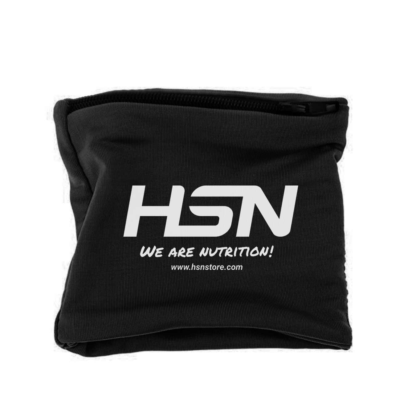 MUÑEQUERA CON BOLSILLO HSN NEGRA