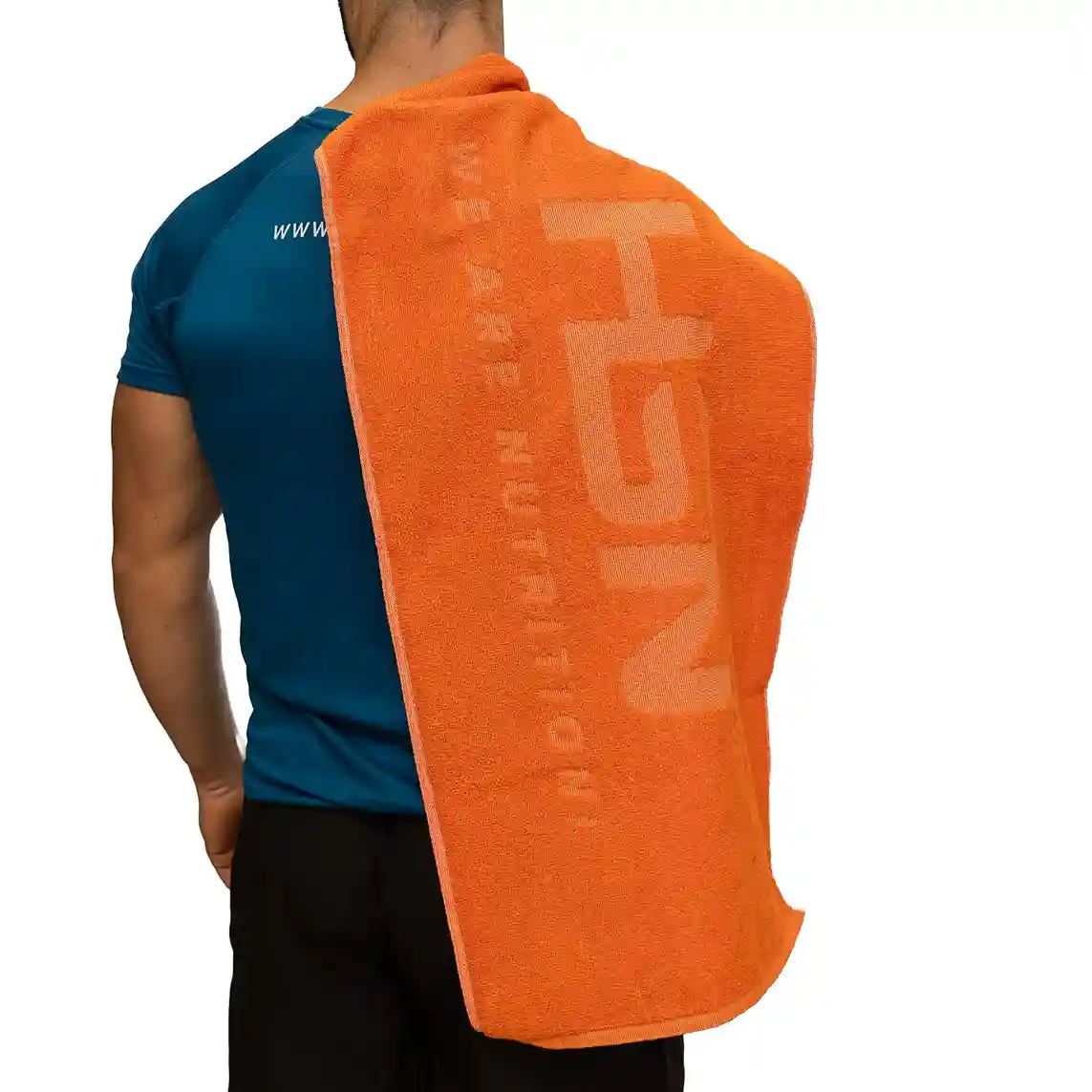 TOALLA DEPORTIVA HSN ALGODÓN 40x90cm NARANJA
