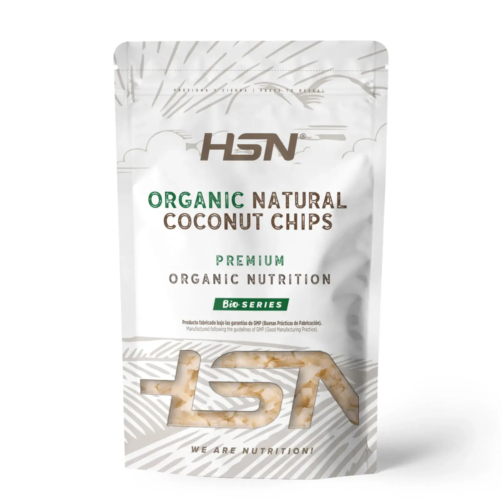 Chips Naturales de Coco 150g - FoodSeries