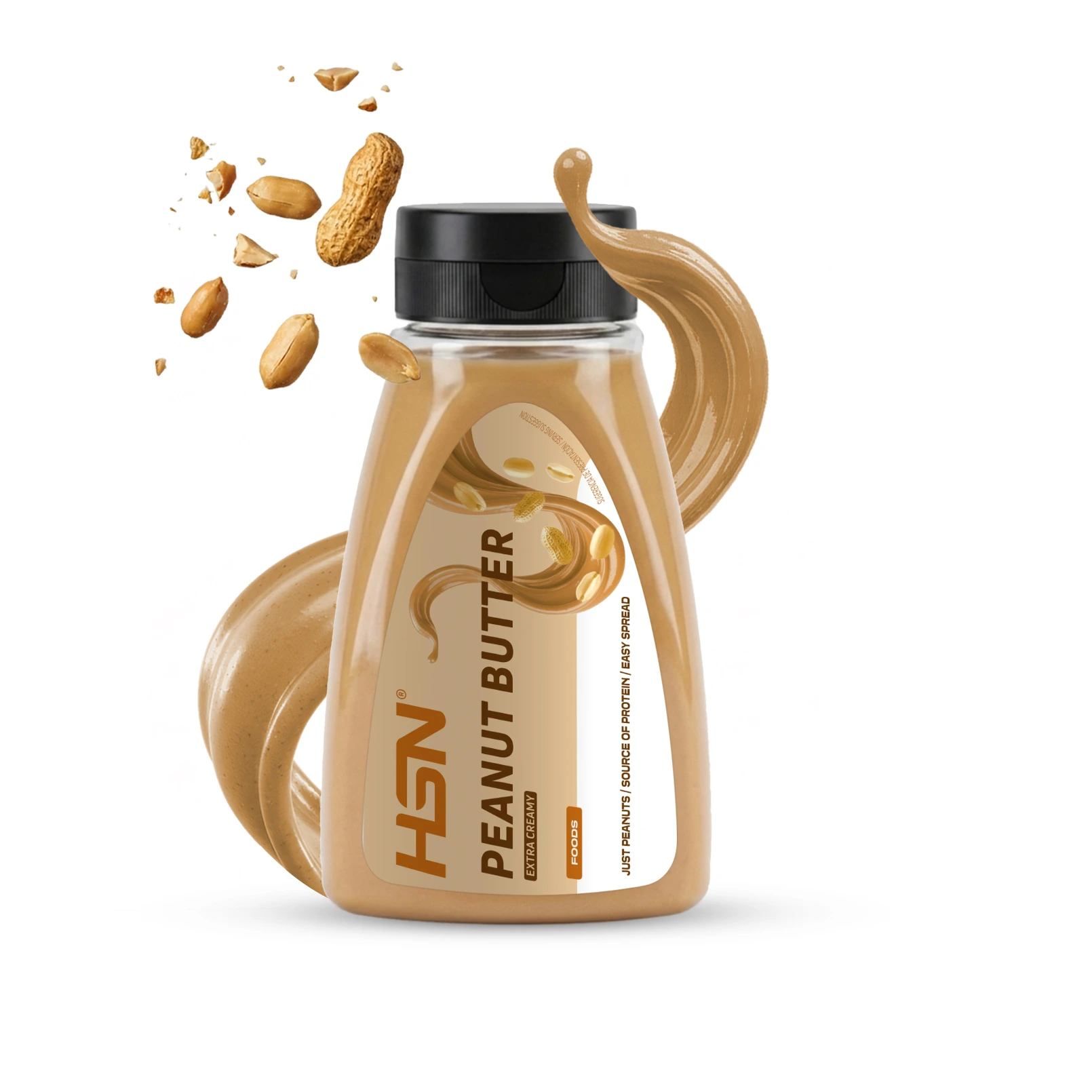 Extra cremige Erdnusscreme 450 g - FoodSeries