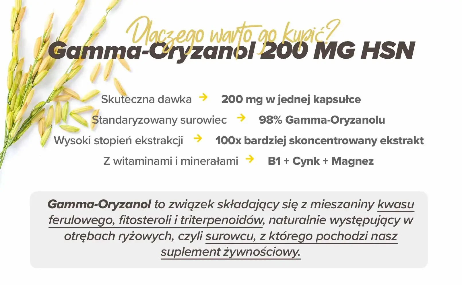 Fplus 3 Gamma Oryzanol