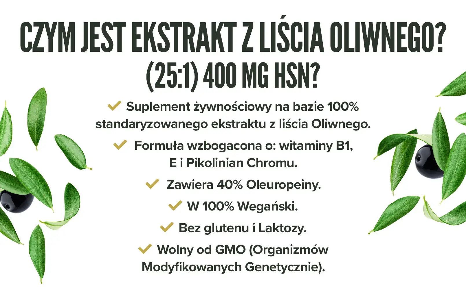 Fplus 2 Ekstrakt z Liścia Oliwnego