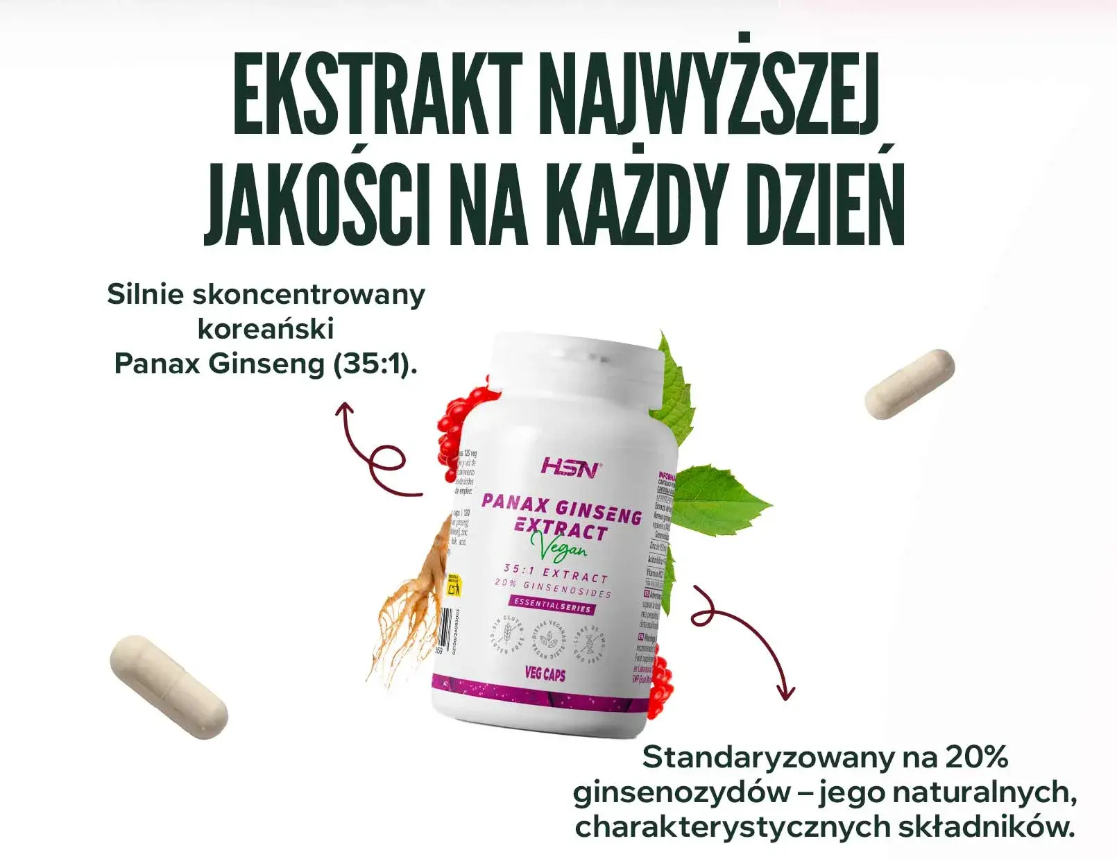 Fplus2 extracto de panax ginseng