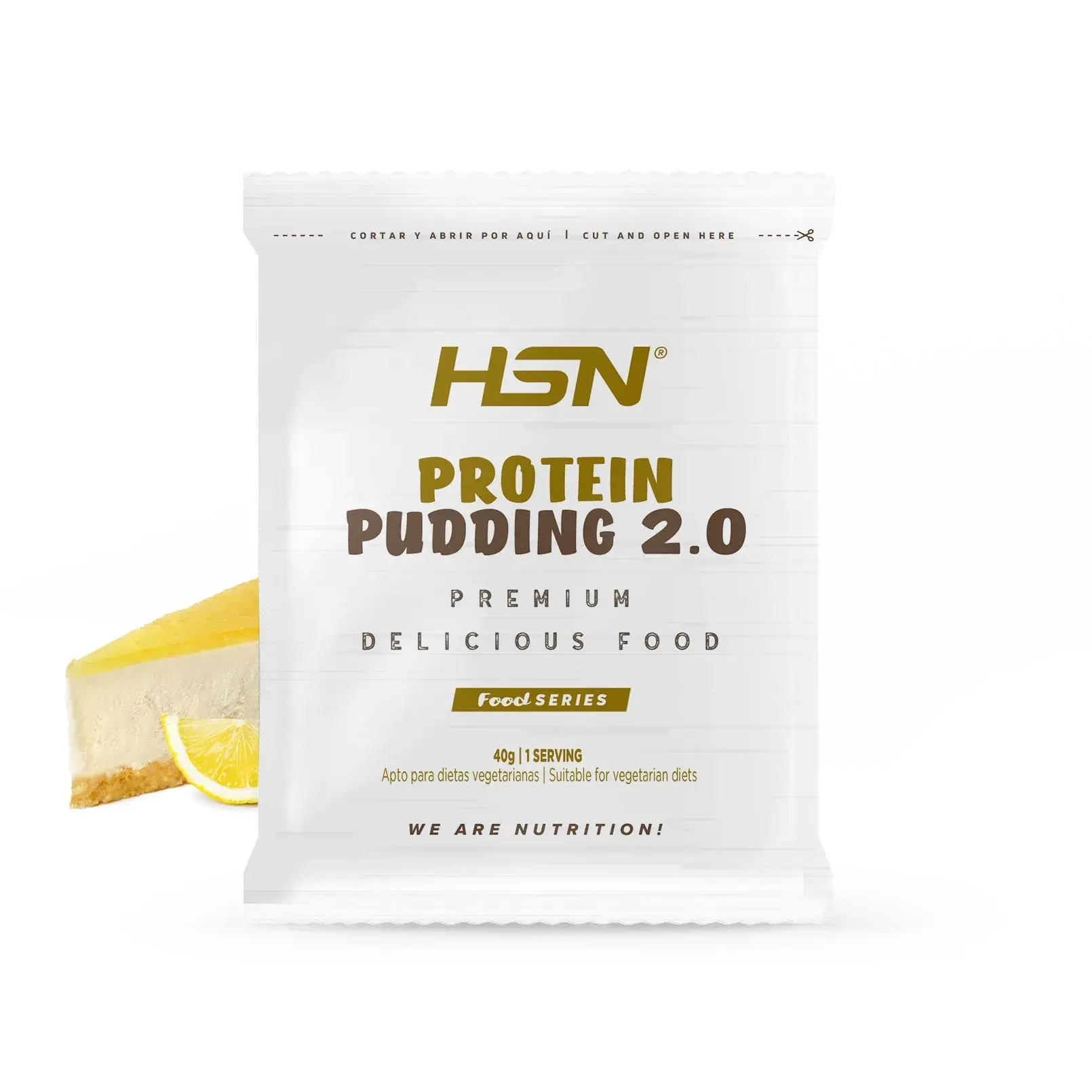 MONODOSIS PUDDING PROTEICO 2.0 40g TARTA DE QUESO DE LIMÓN