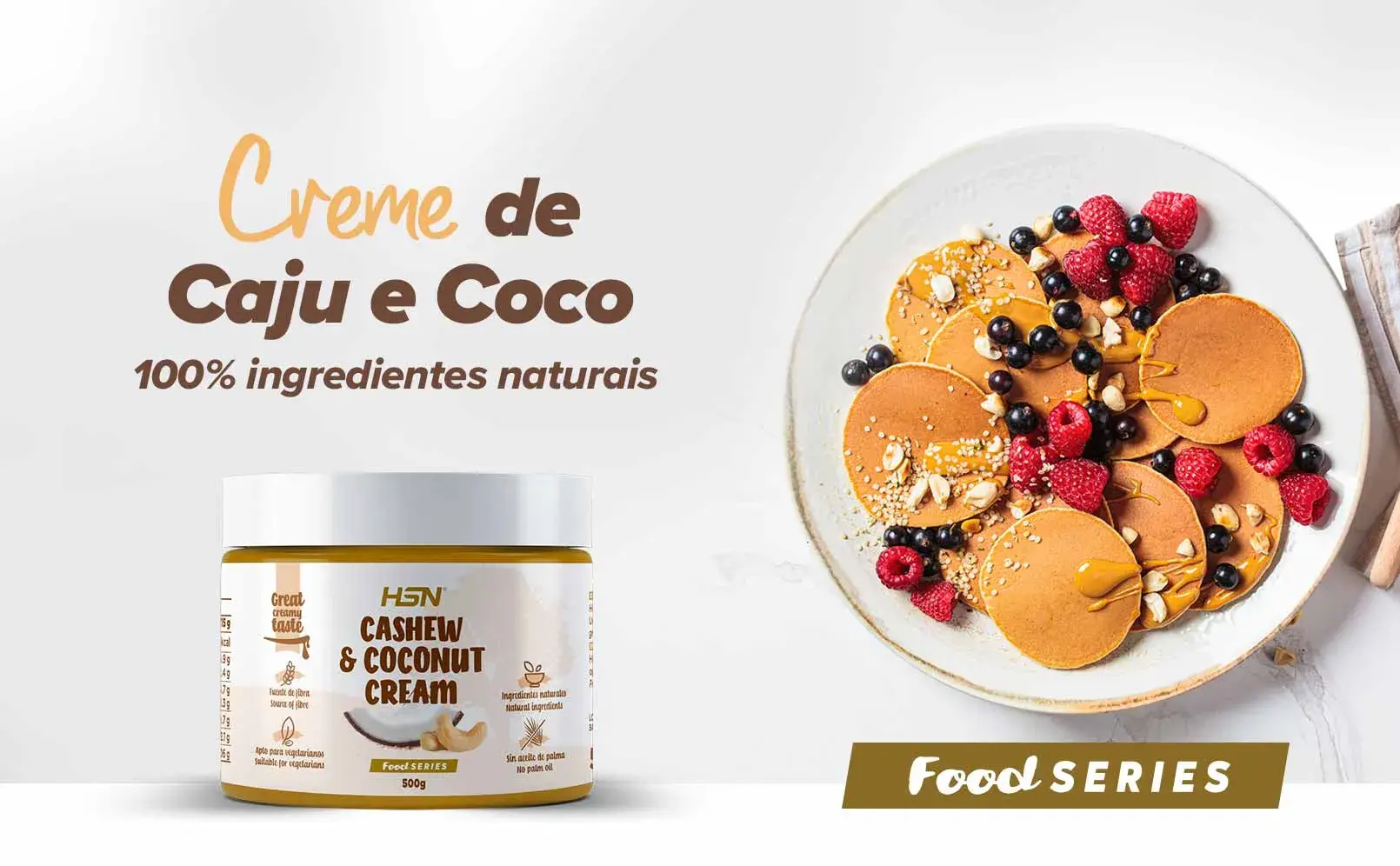 Fplus 1 Crema de Anacardo y Coco