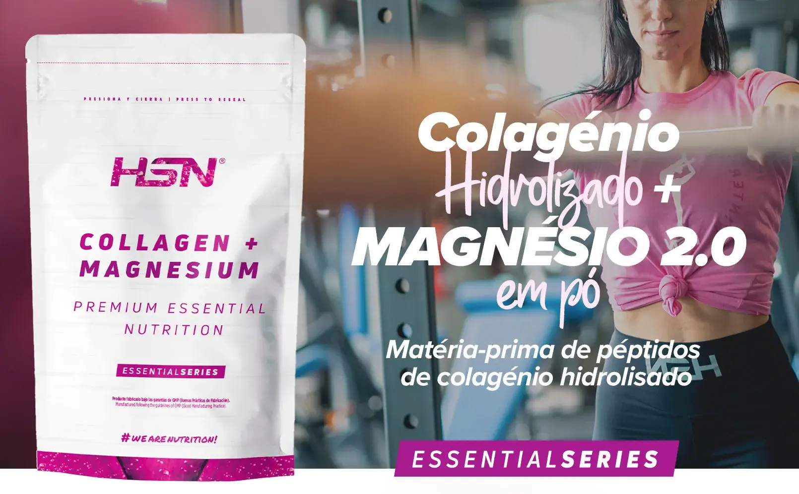 Fplus 1 Colagénio Magnésio em Pó