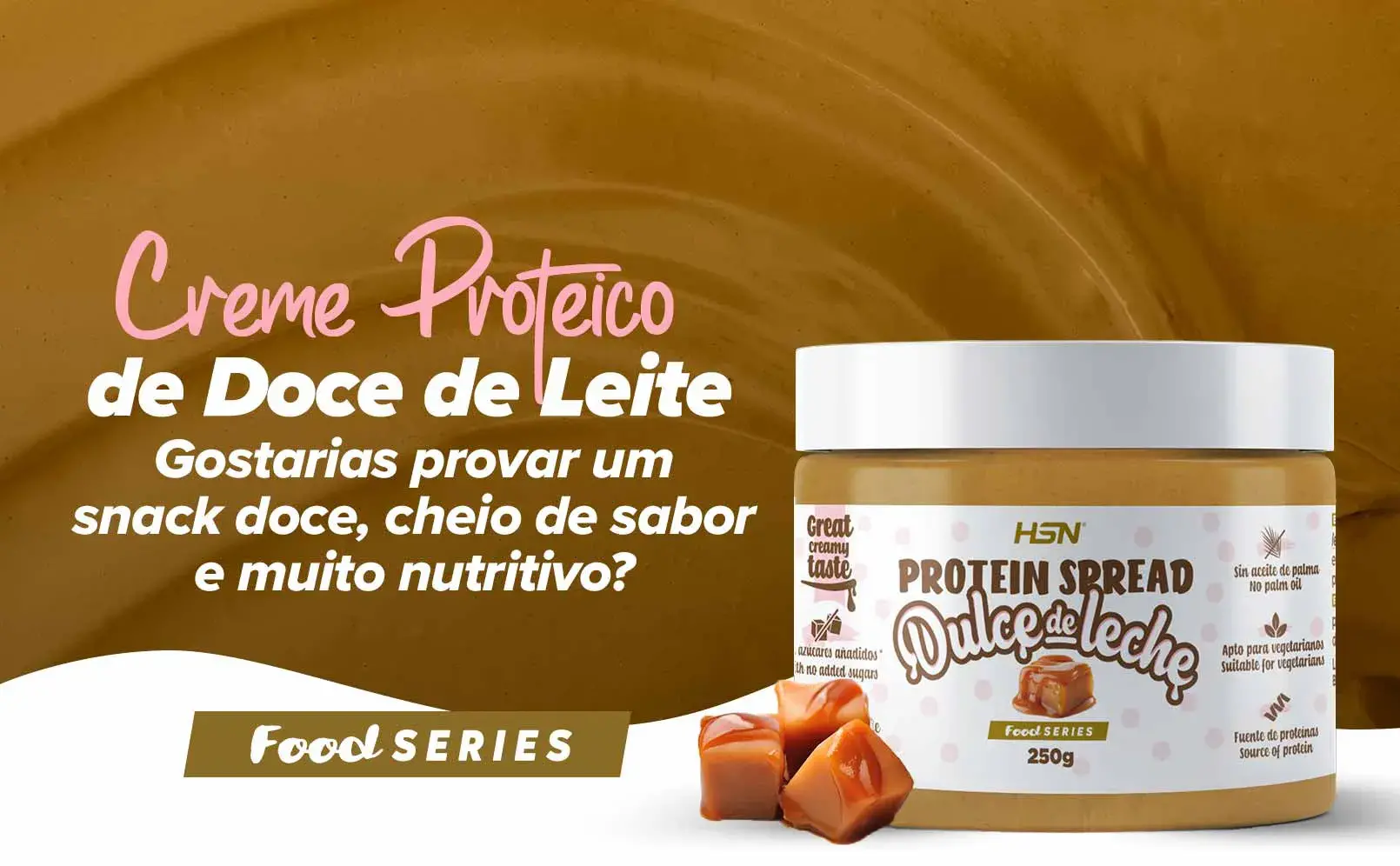 Fplus 1 Creme Proteico de Doce de Leite