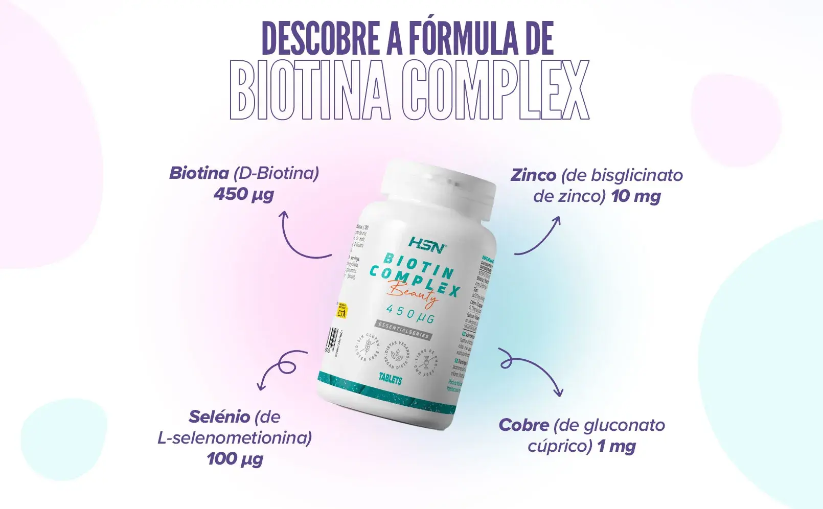 Fplus 2 Biotina Complex 450mcg
