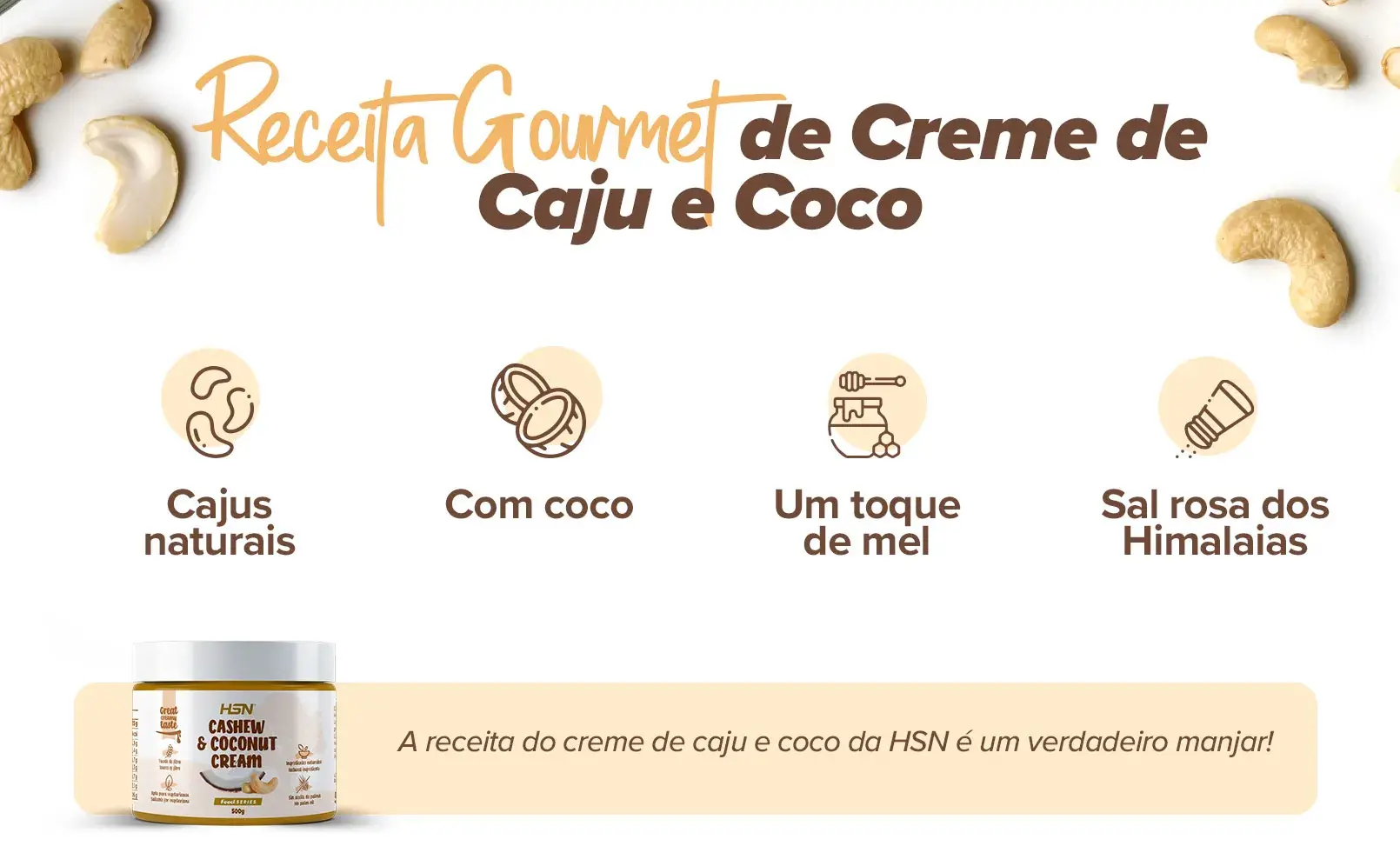 Fplus 2 Crema de Anacardo y Coco