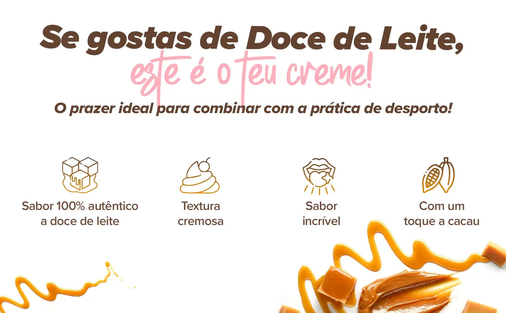 Fplus 2 Creme Proteico de Doce de Leite