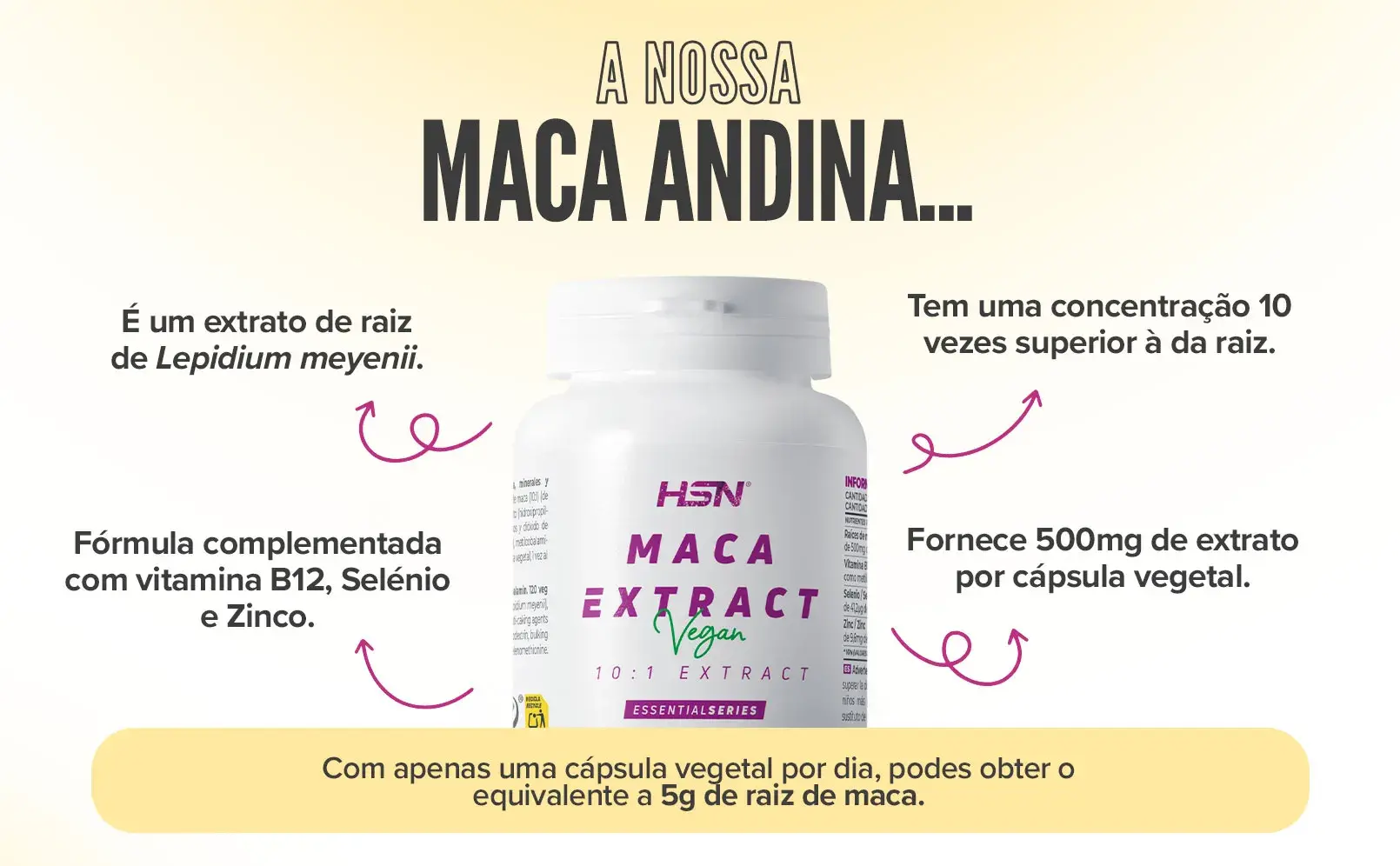 Fplus 2 Extrato de Maca Andina