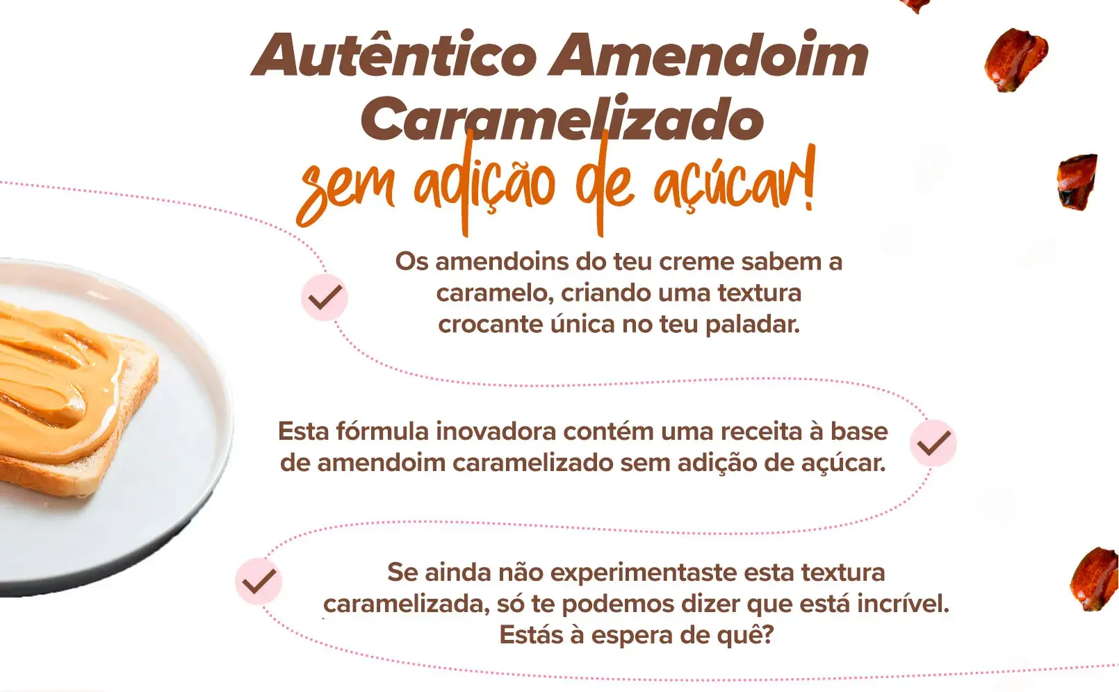 Fplus 2 Crema Cacahuete Garrapiñada