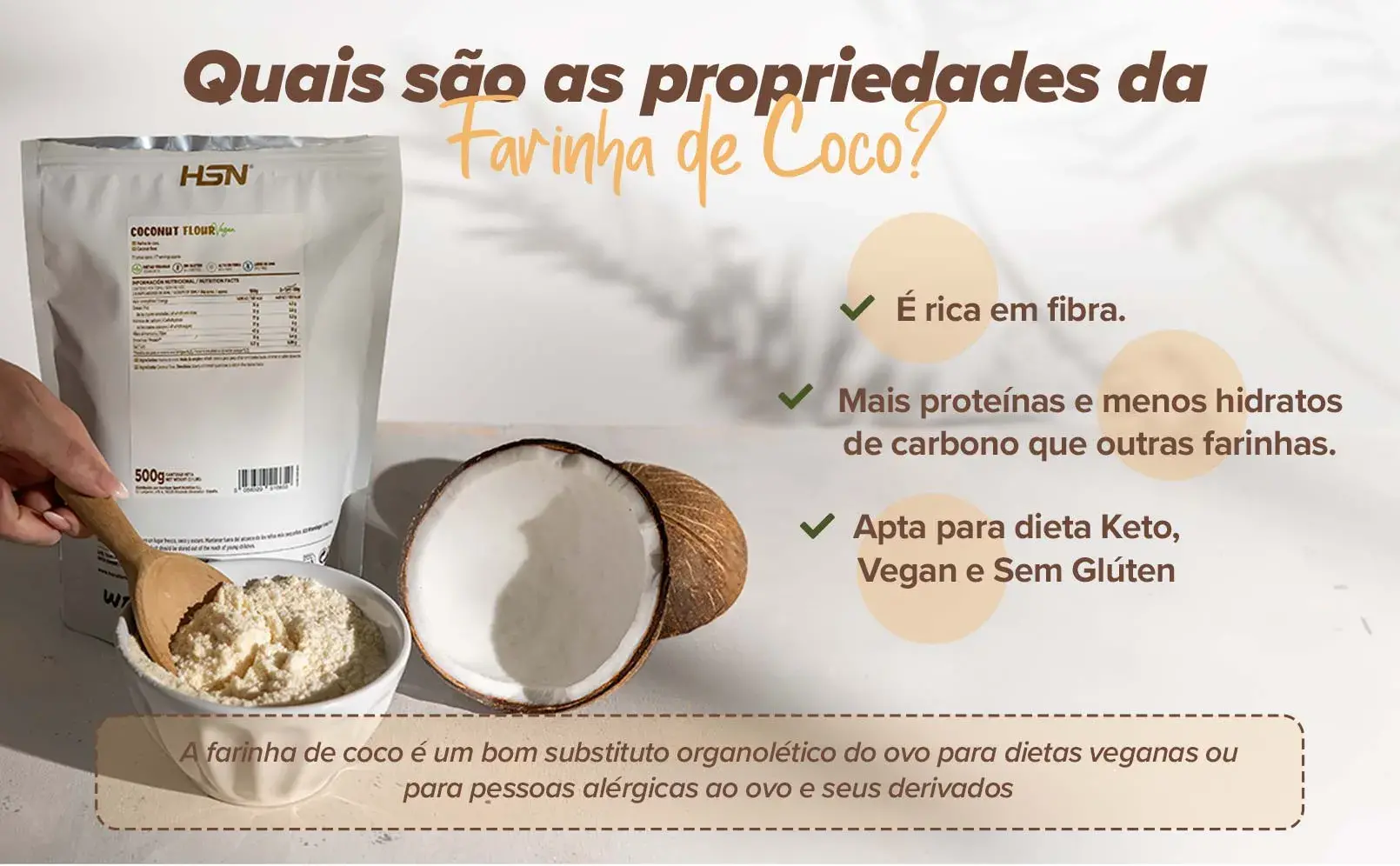 Fplus 3 Farinha Coco