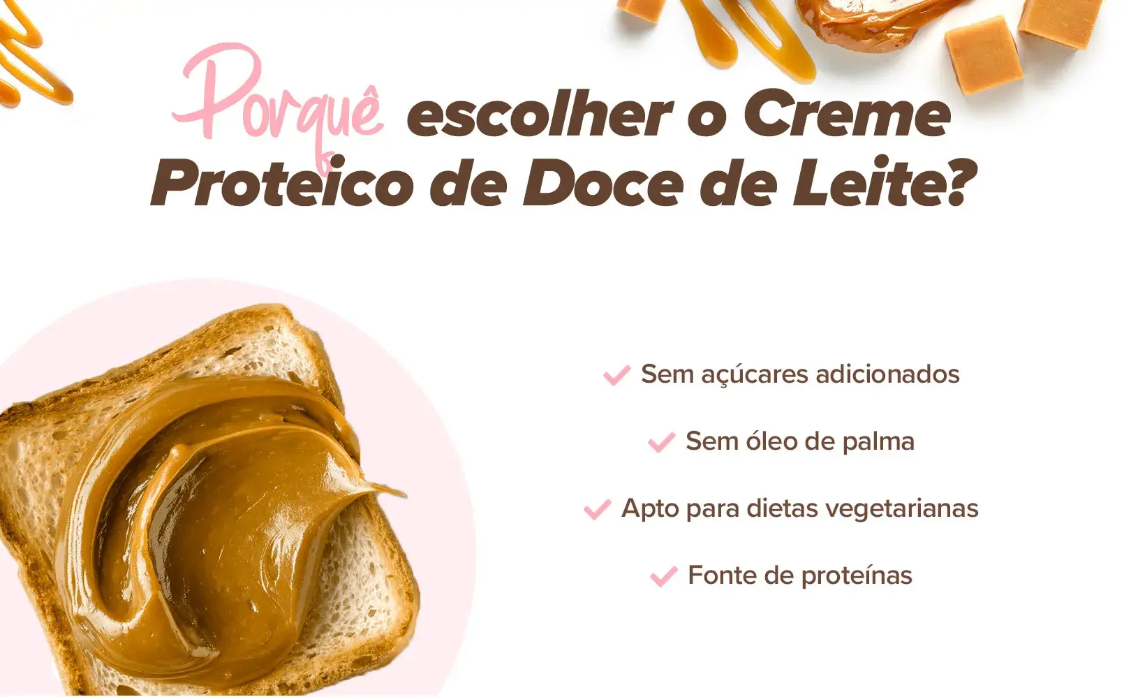 Fplus 3 Creme Proteico de Doce de Leite