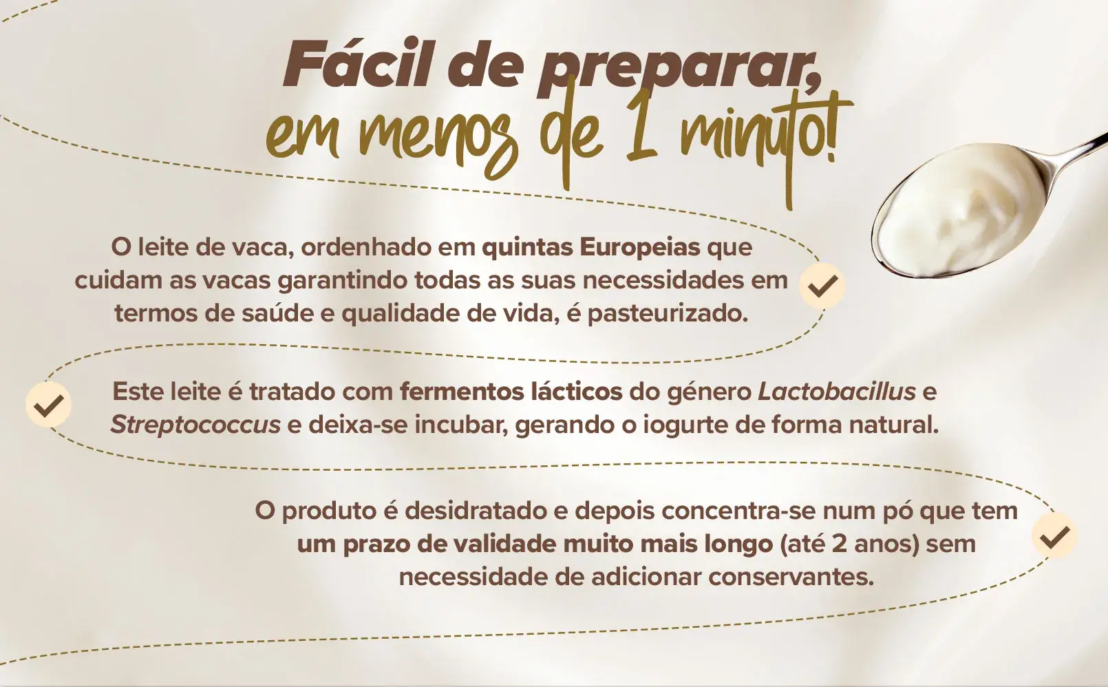 Fplus 3 Yogur en polvo