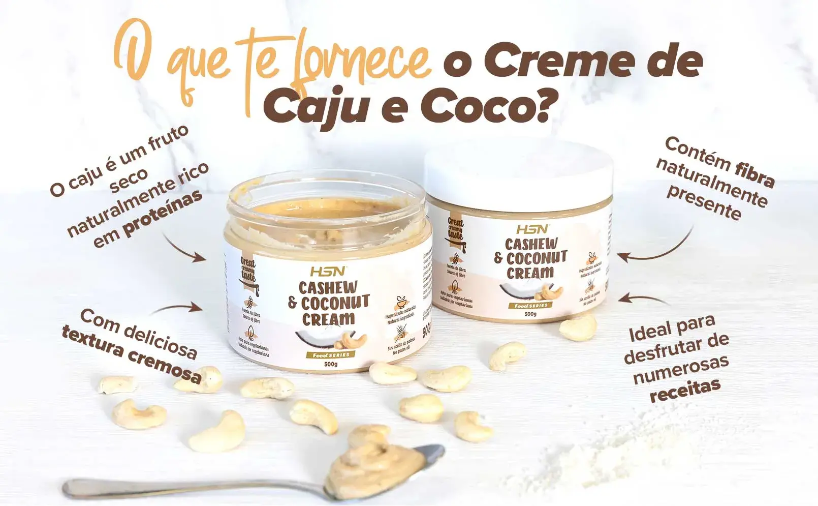 Fplus 4 Crema de Anacardo y Coco