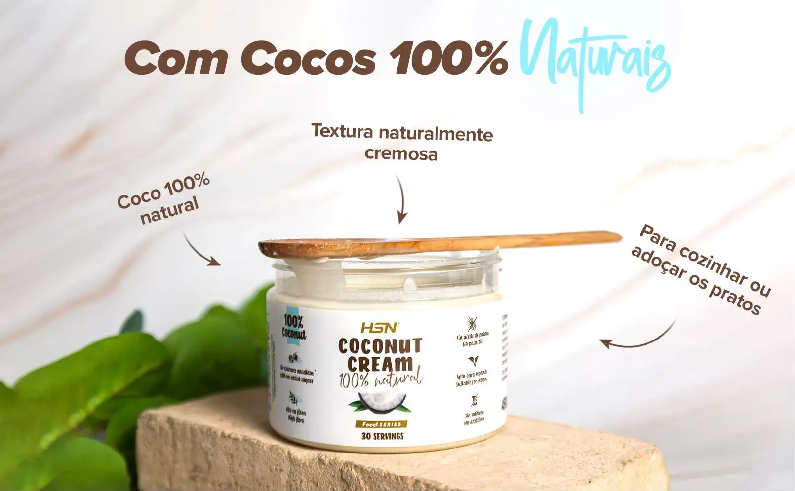 Fplus 4 Crema de coco