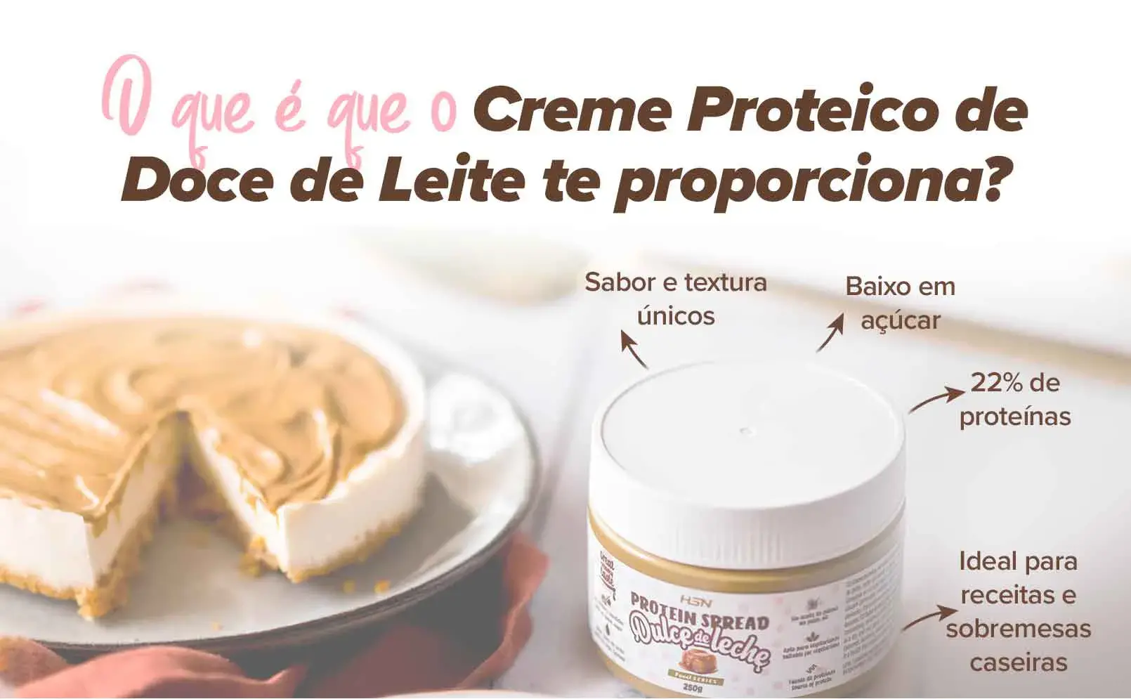 Fplus 4 Creme Proteico de Doce de Leite