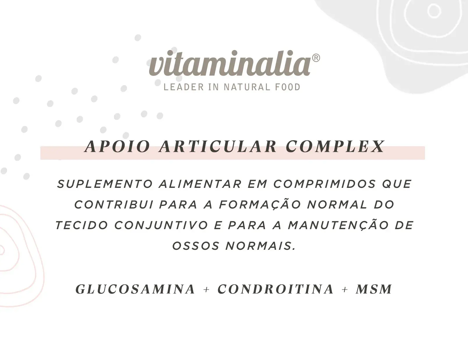 Fplus 1 Vitaminalia Complex Apoio Articular