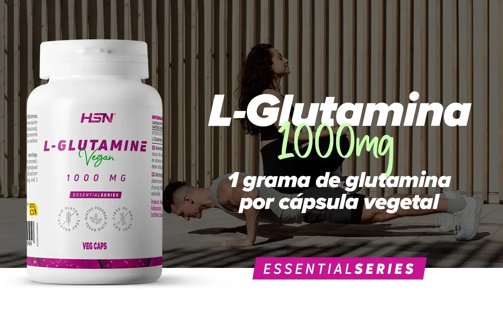 Fplus 1 L-Glutamina 1000mg