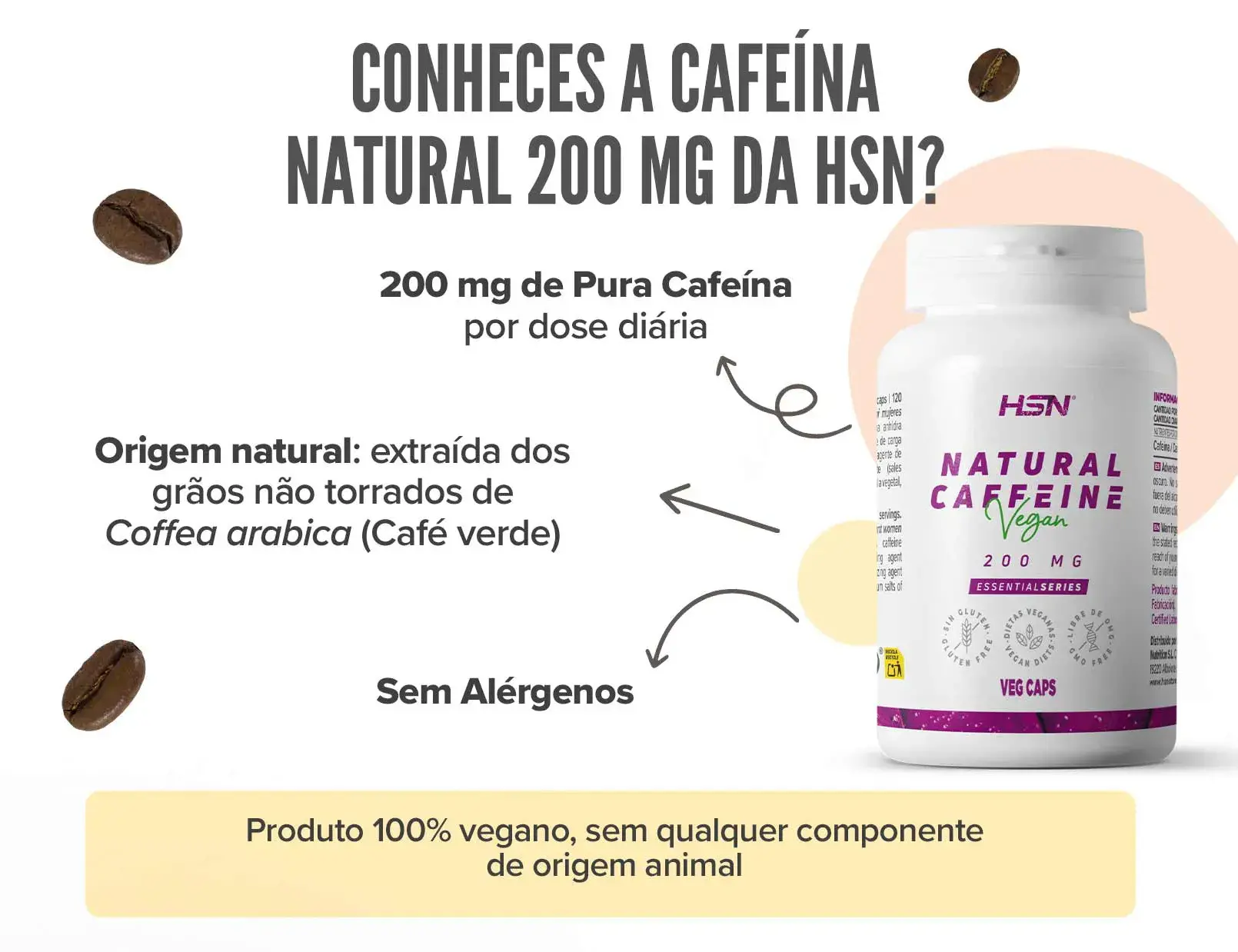 Fplus 1 V2 Cafeína Natural 200mg