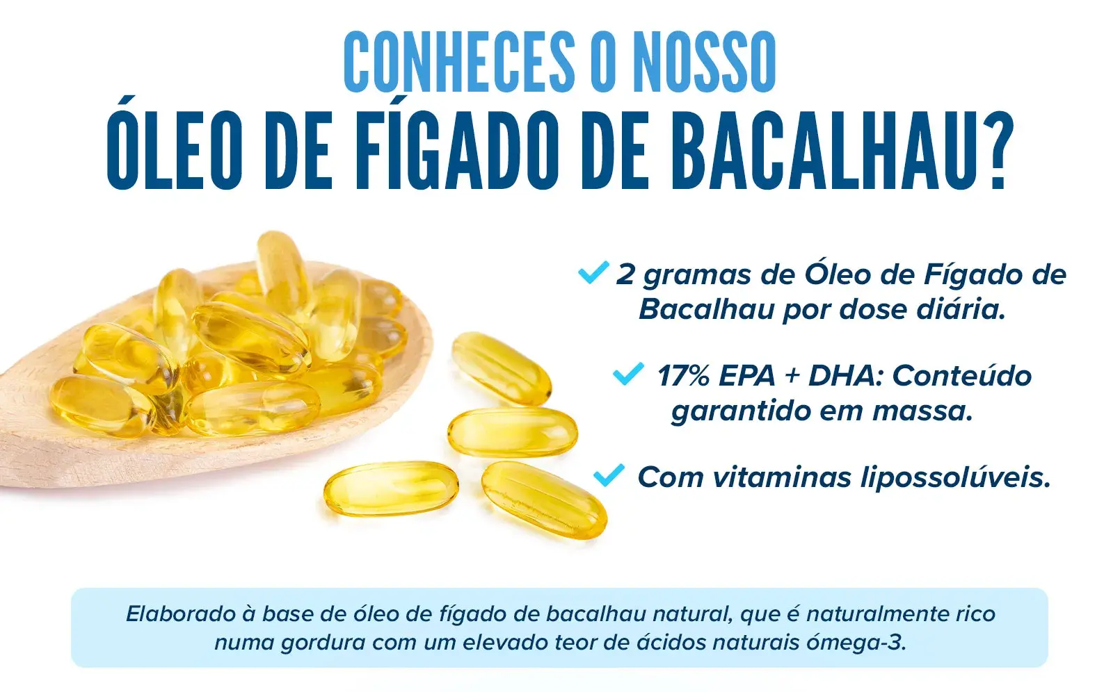 Fplus 2 Óleo de Fígado de Bacalhau