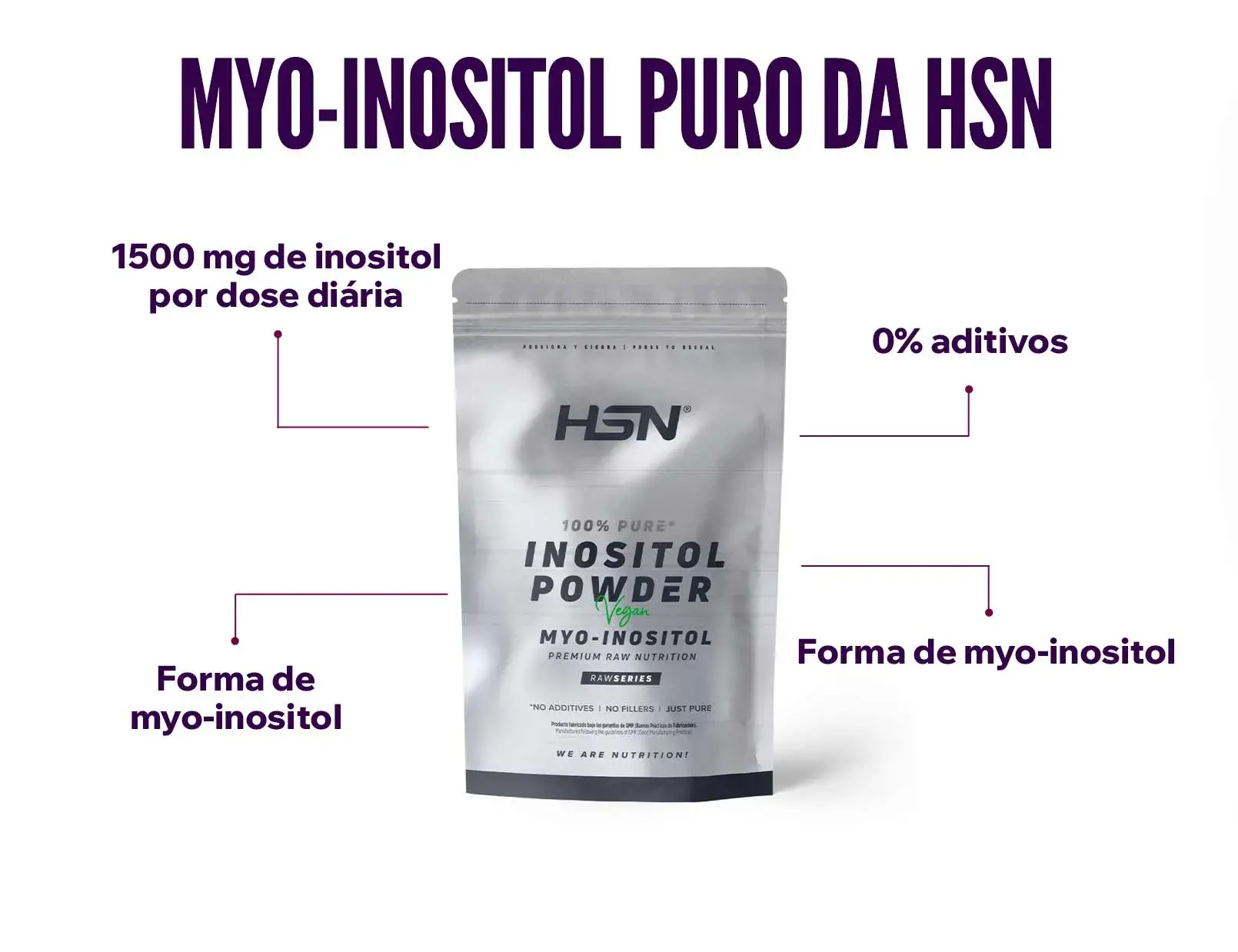 fplus 2 inositol em pó