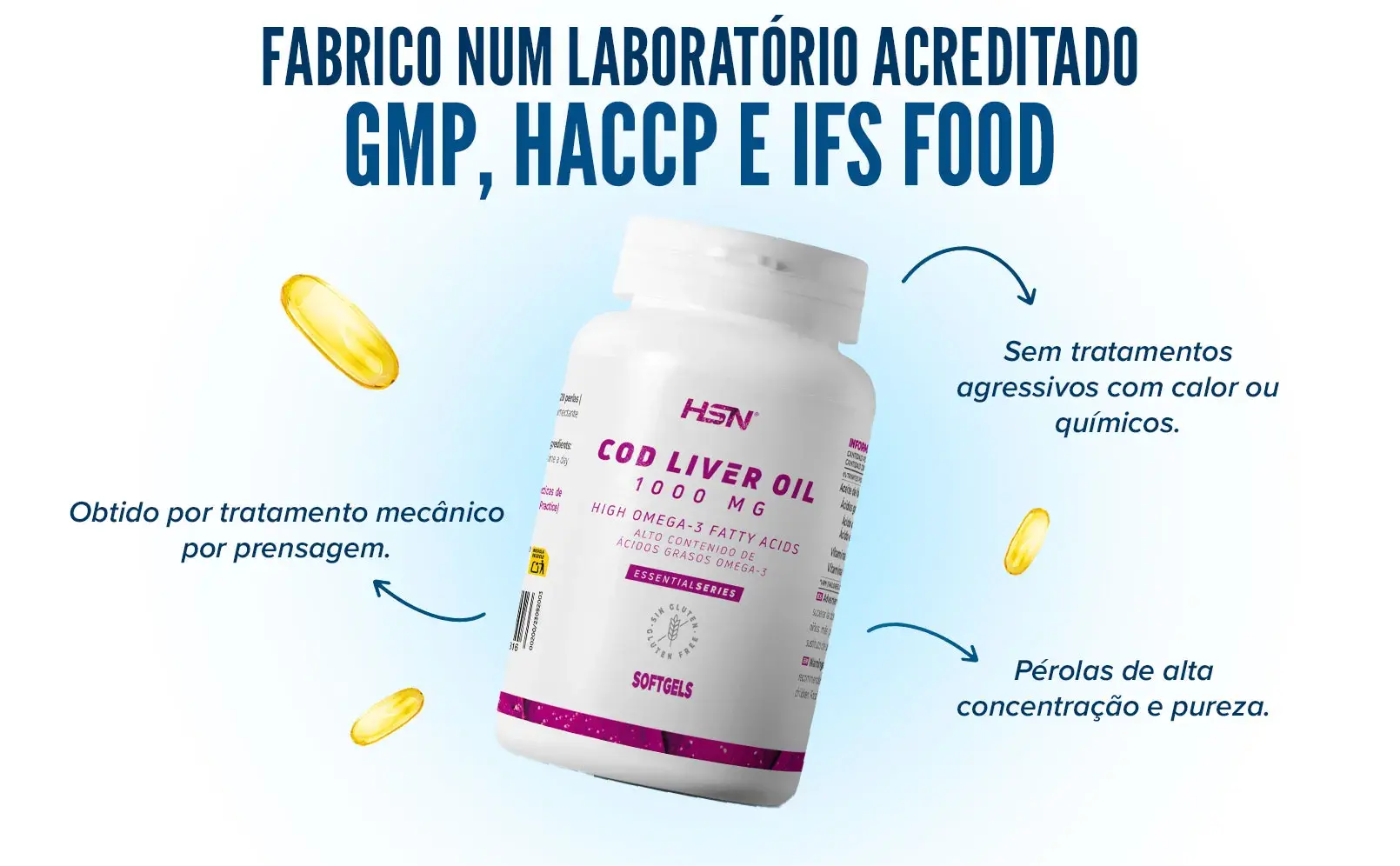 Fplus 3 Óleo de Fígado de Bacalhau