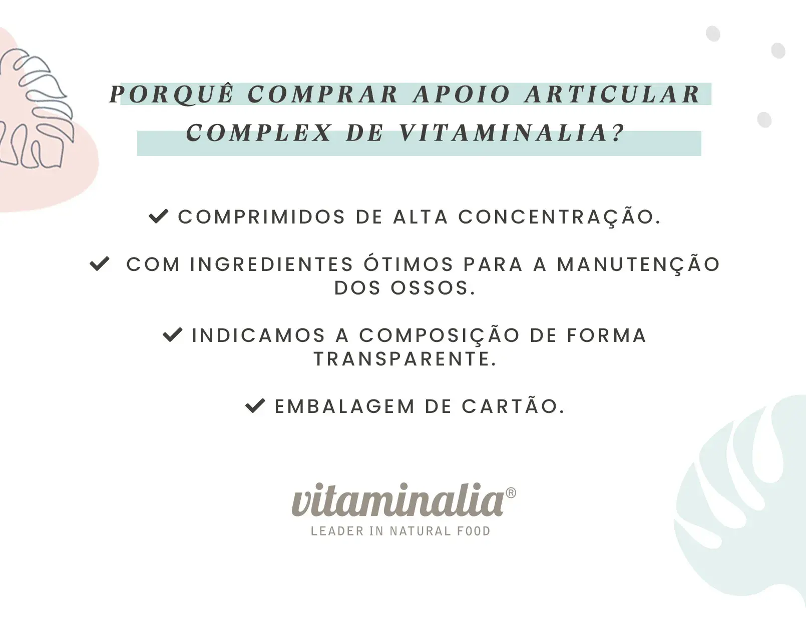 Fplus 3 Vitaminalia Complex Apoio Articular