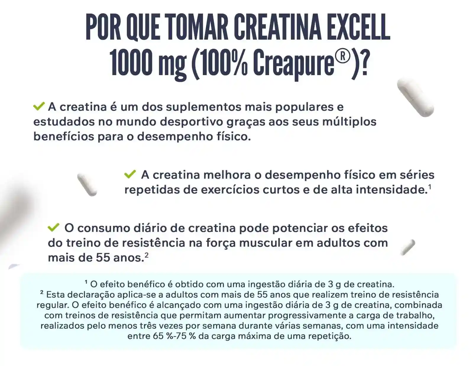 Fplus 4 Creatina Excell 1000mg