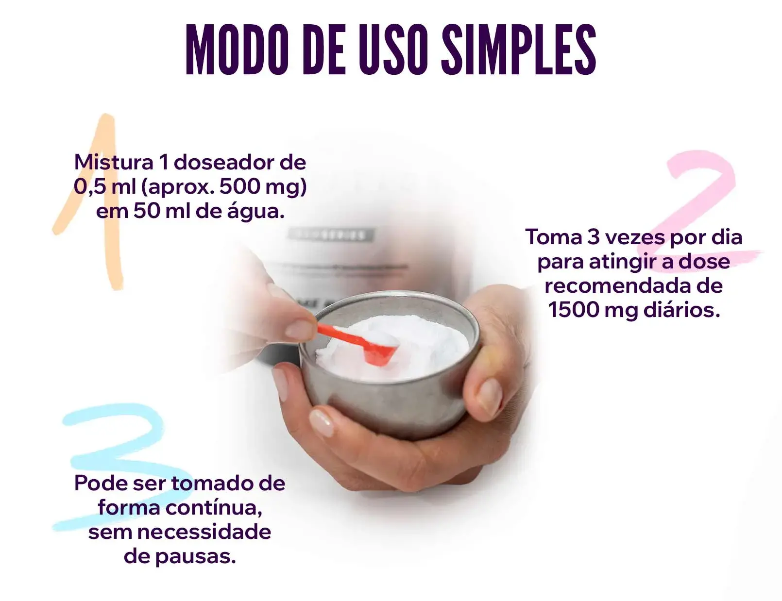 fplus 4 inositol em pó