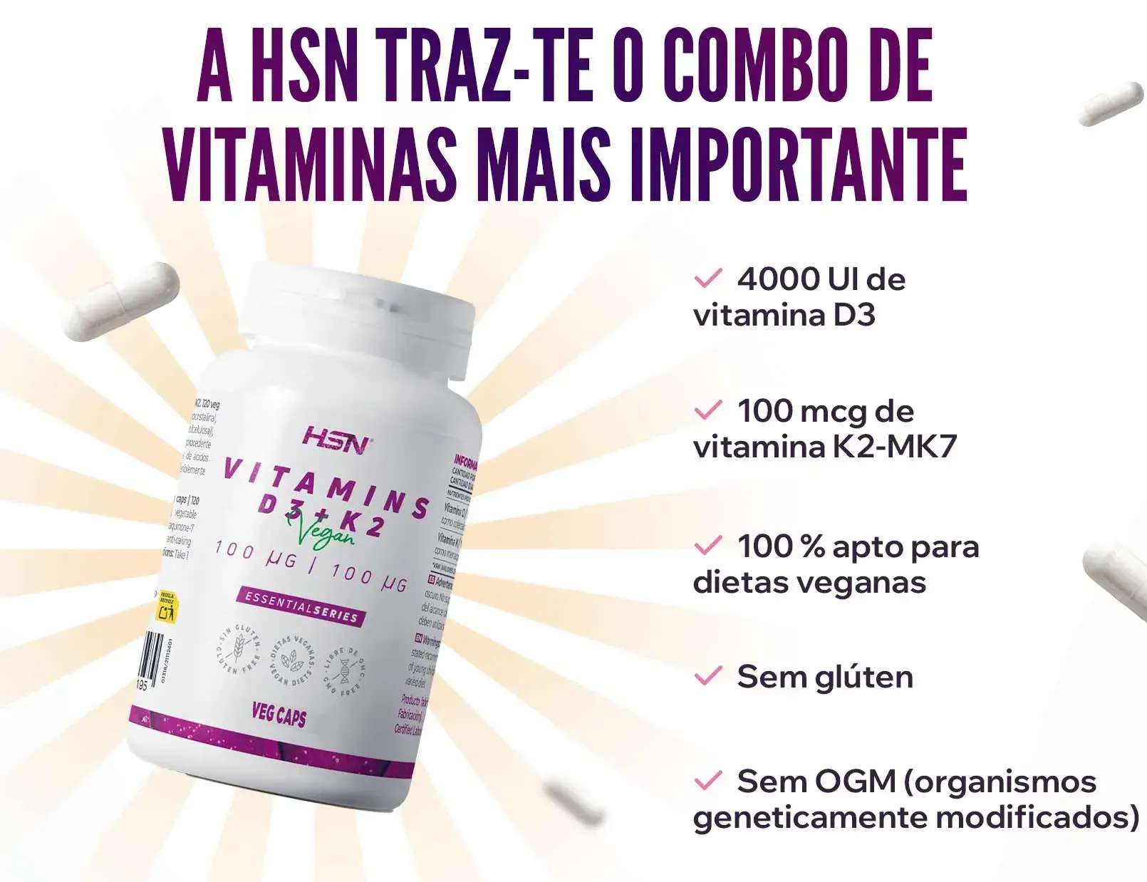Fplus 5 vitamina d3 + k2
