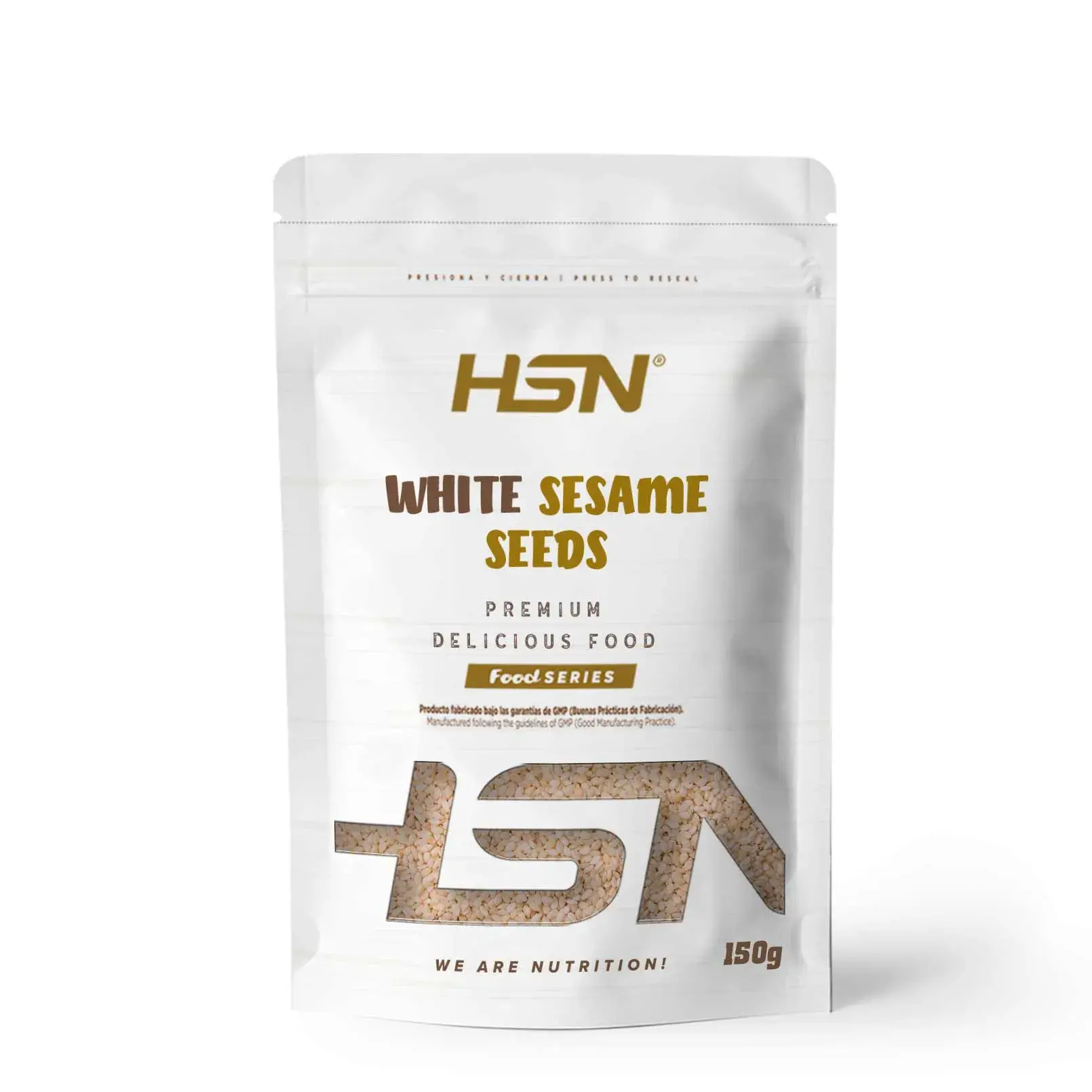 SEMILLAS DE SÉSAMO BLANCO PELADAS 150g
